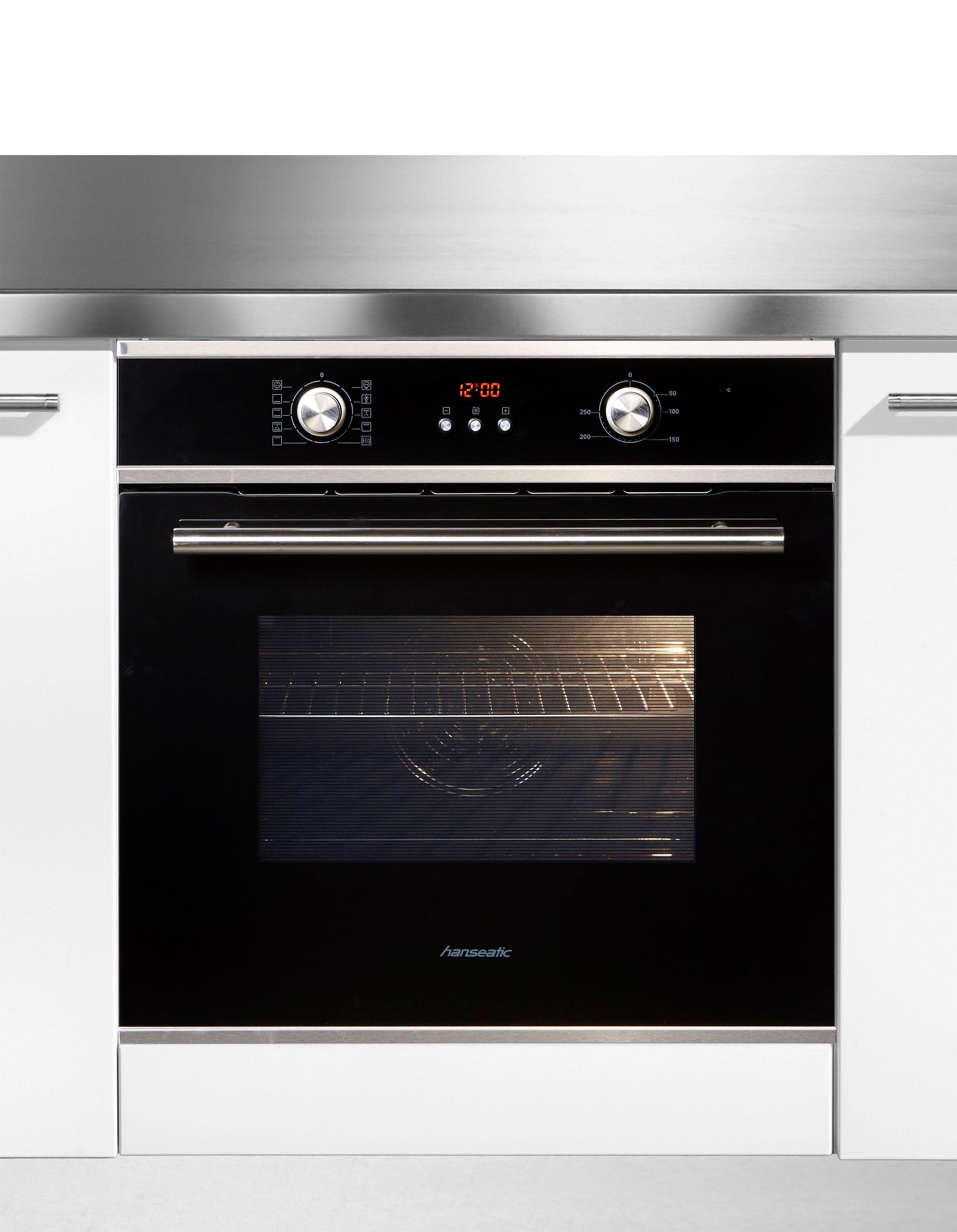 2. Bild von Hanseatic Einbaubackofen »65M90D0-E11319G«, Auftaustufe, mit Auftaufunktion