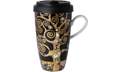 Coffee-to-go-Becher »Gustav Klimt - "Der Lebensbaum"«