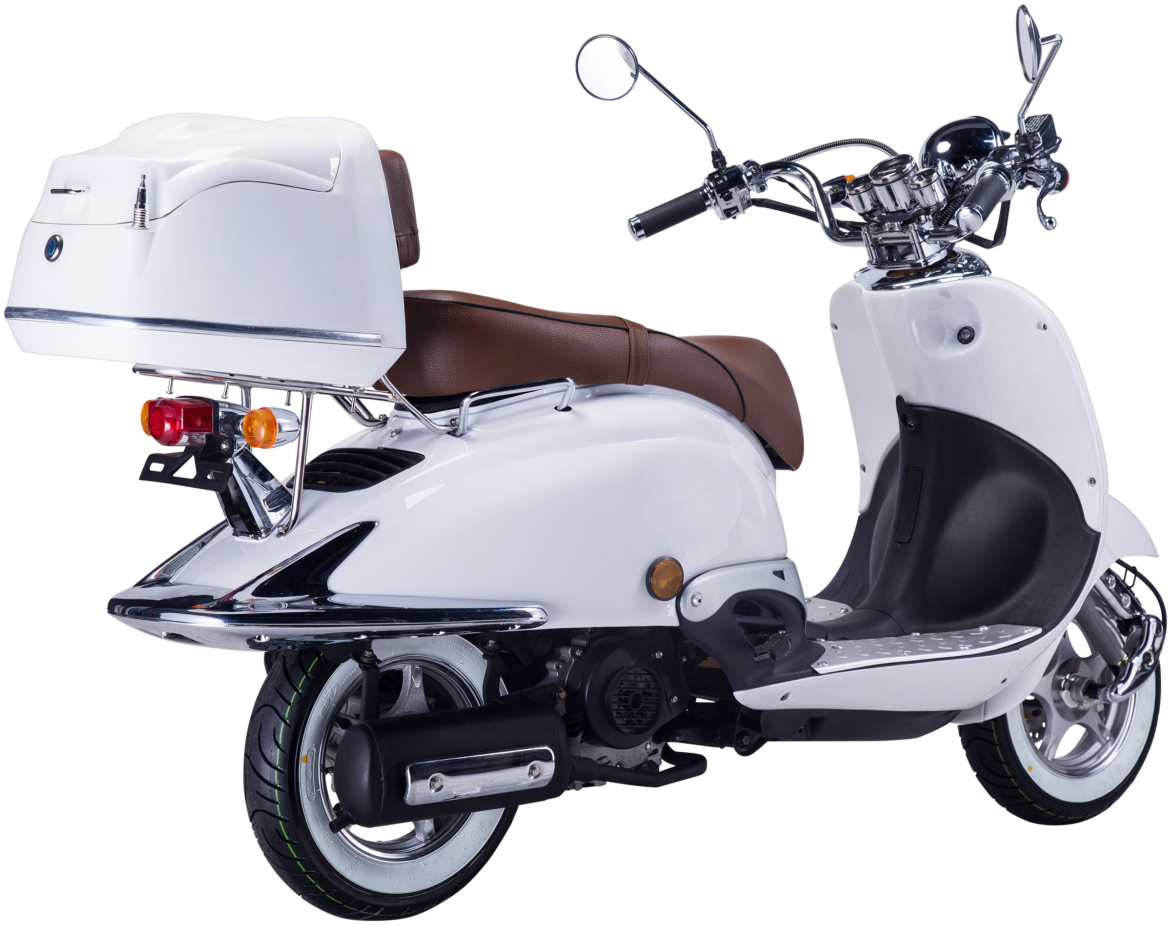 GT UNION Motorroller »Strada 45« 49,5 cm³ 45 km/h Euro 5 3 Set, mit Topcase,  Luftgekühlter Motor