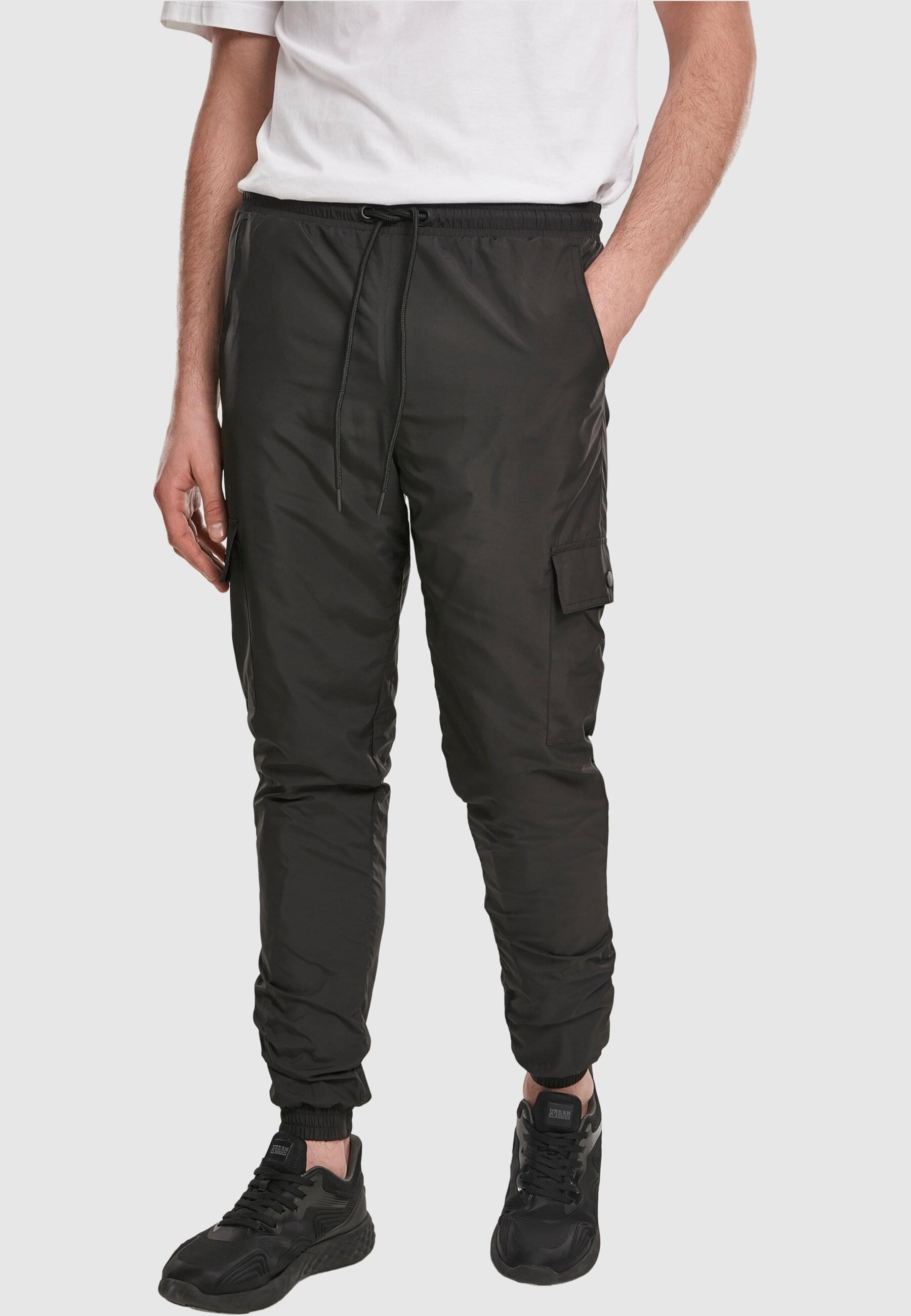 URBAN CLASSICS Stoffhose »Urban Classics Herren Cargo Nylon Track Pants«