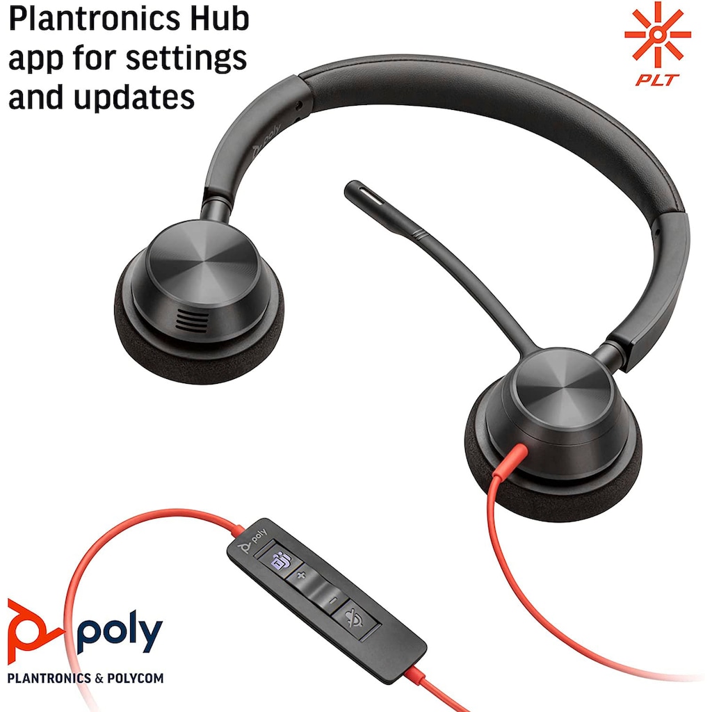 Poly Headset »BLACKWIRE 3320«