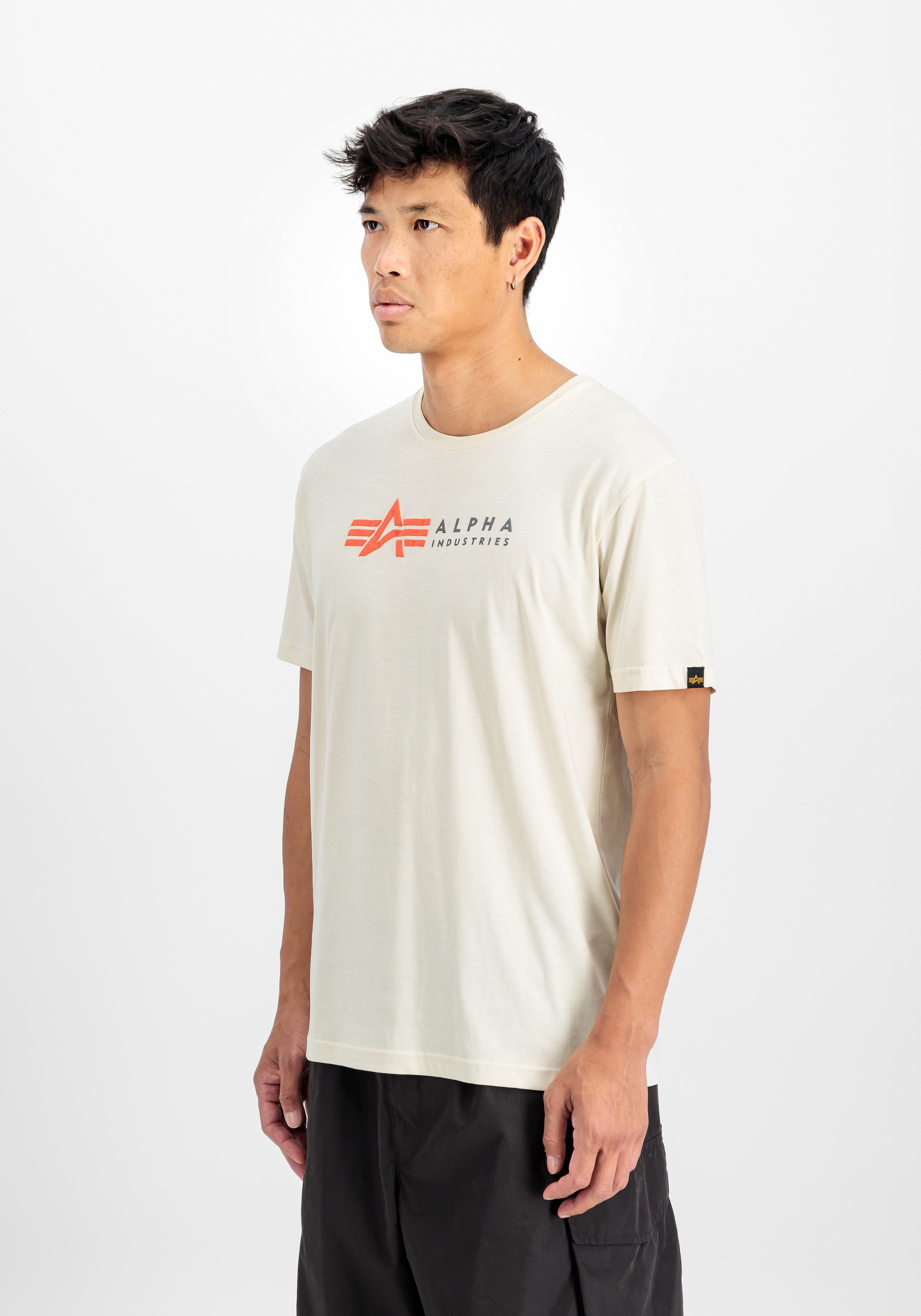 Alpha Industries T-Shirt »Alpha Industries Men - T-Shirts Alpha Label T Puff Print«