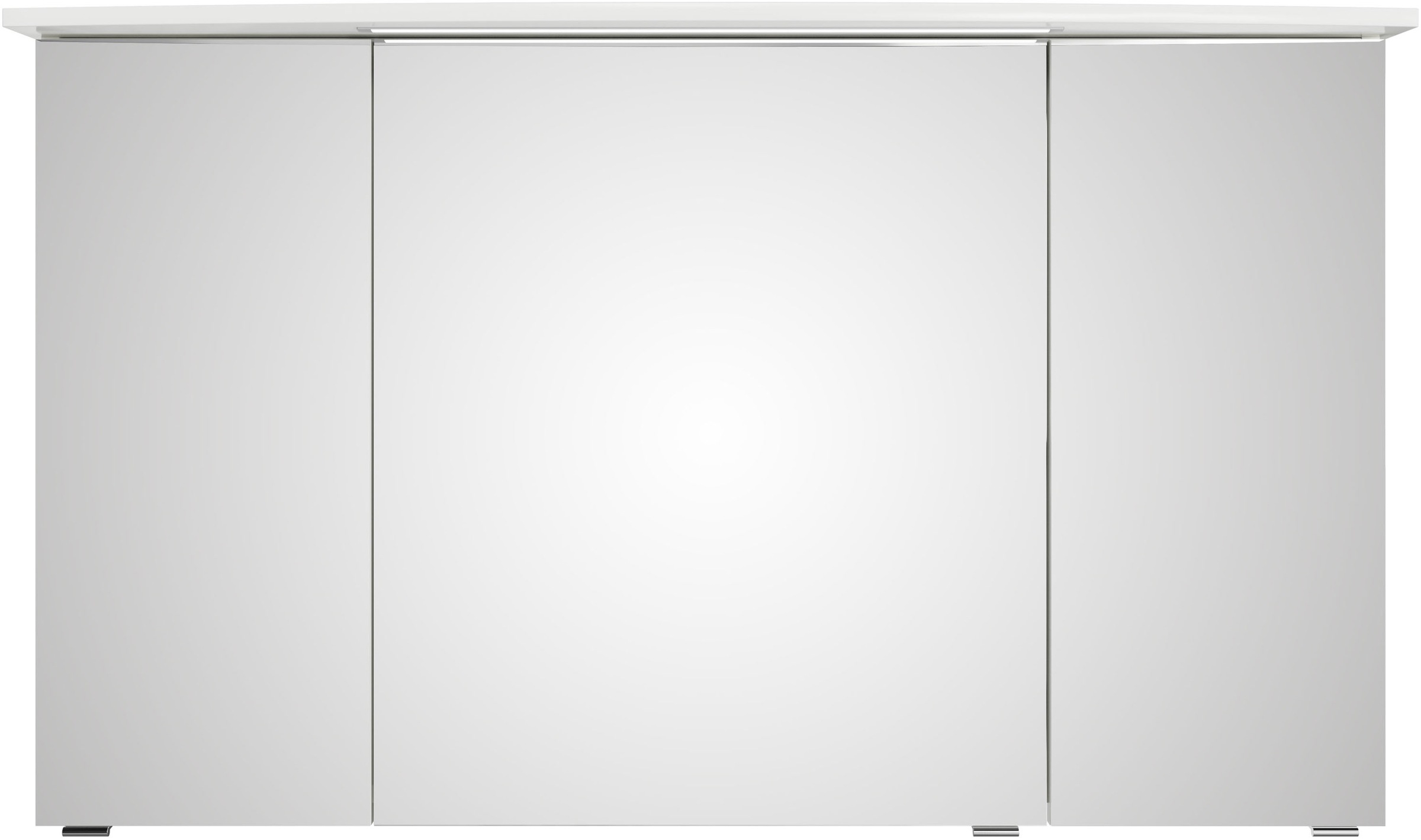 Saphir Badmöbel-Set »Serie 4010 2-teilig Keramik-Waschtisch mit LED-Spiegelschrank«, (Set), Badezimmer Set 122 cm breit, inkl. Türdämpfer, 5 Türen, 2 Schubladen
