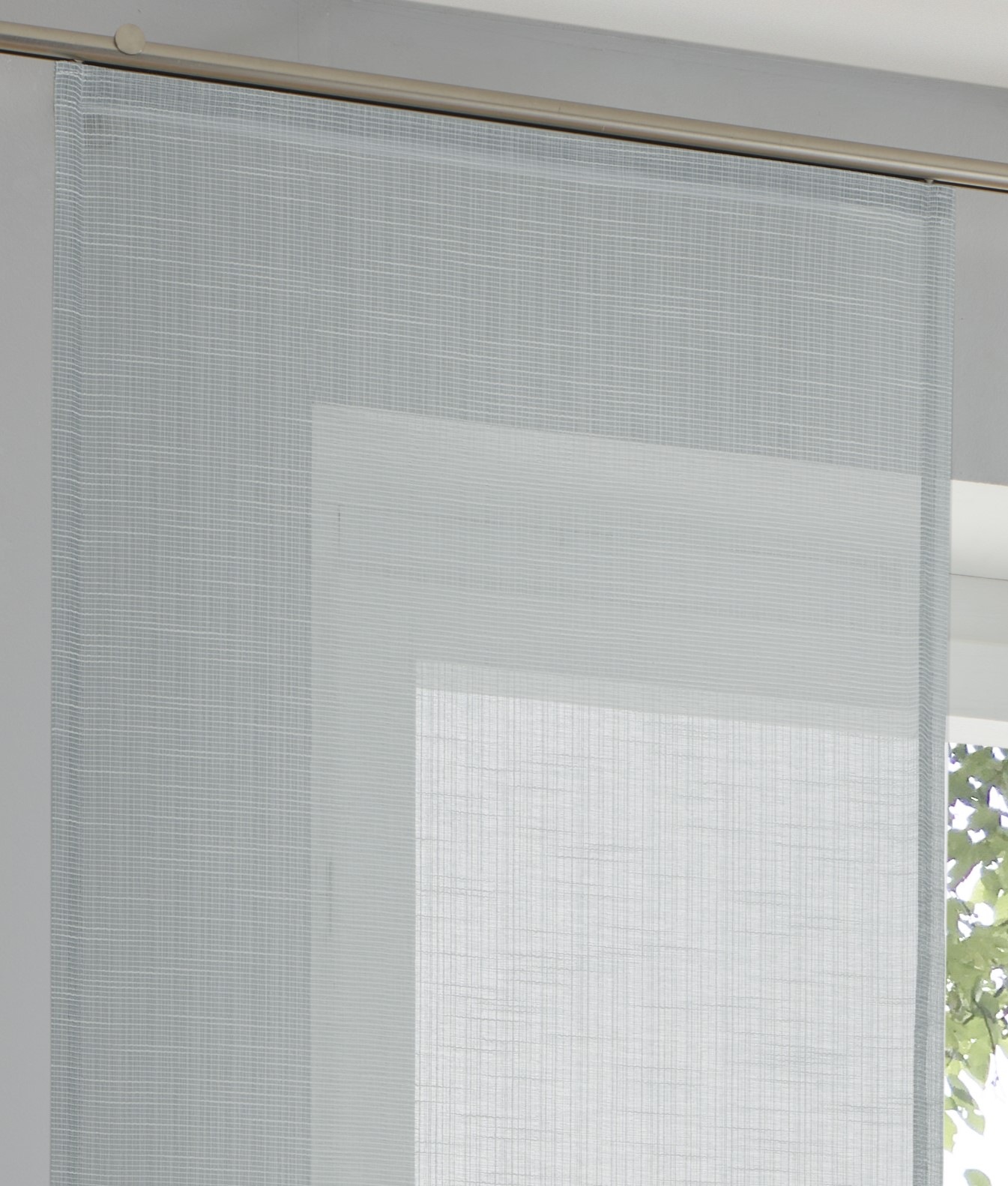 Kutti Schiebegardine »Boston Schiebevorhang« Paneelwagen 1 Stk. tlg. Schieb günstig online kaufen