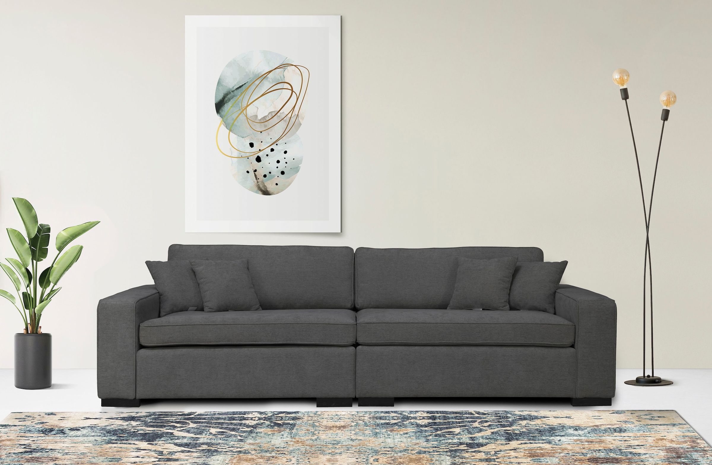 Guido Maria Kretschmer Home&Living 2-Sitzer »Skara«, Lounge-Sofa mit Federk günstig online kaufen