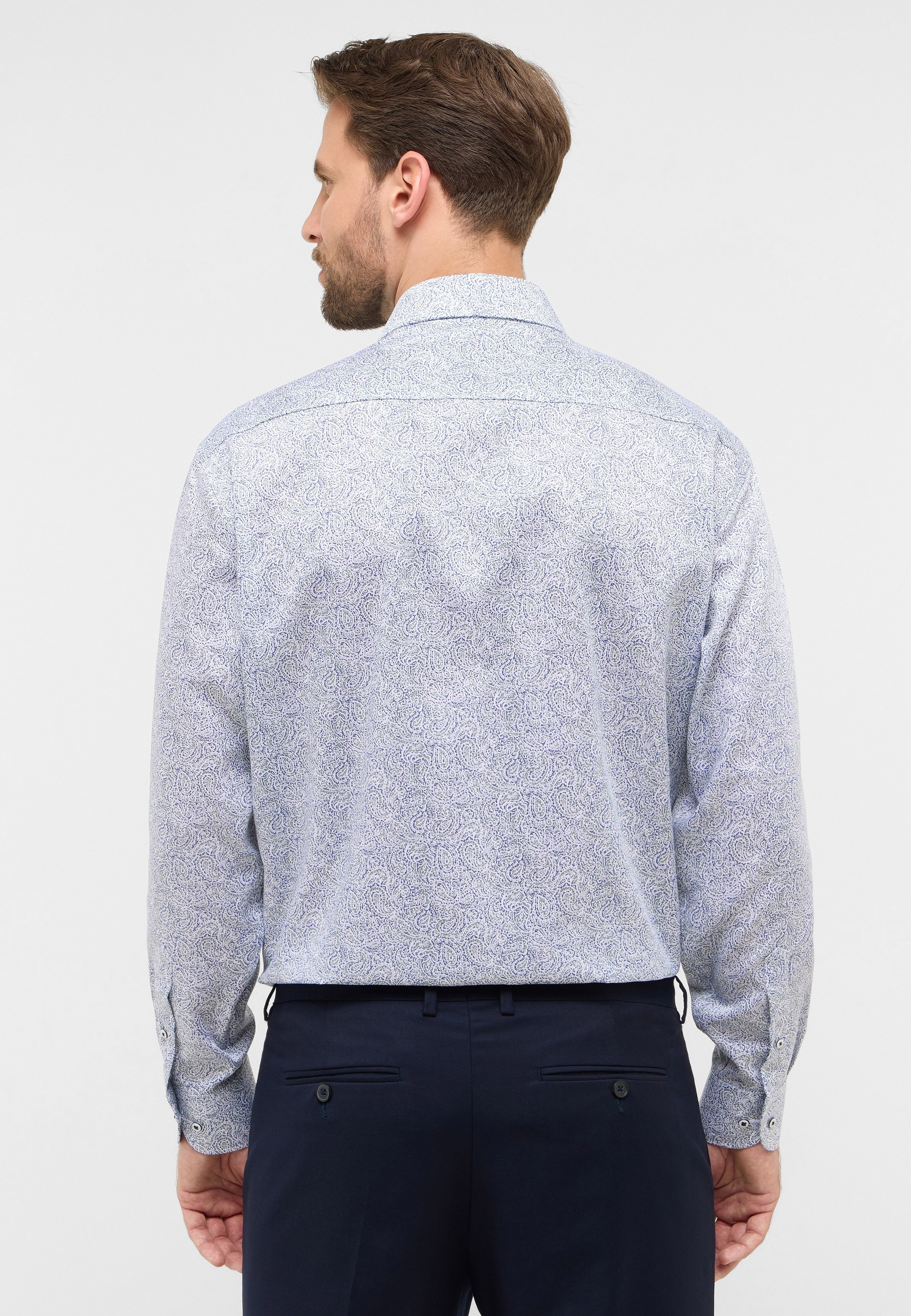 Eterna Langarmhemd »COMFORT FIT« NON IRON (bügelfrei)