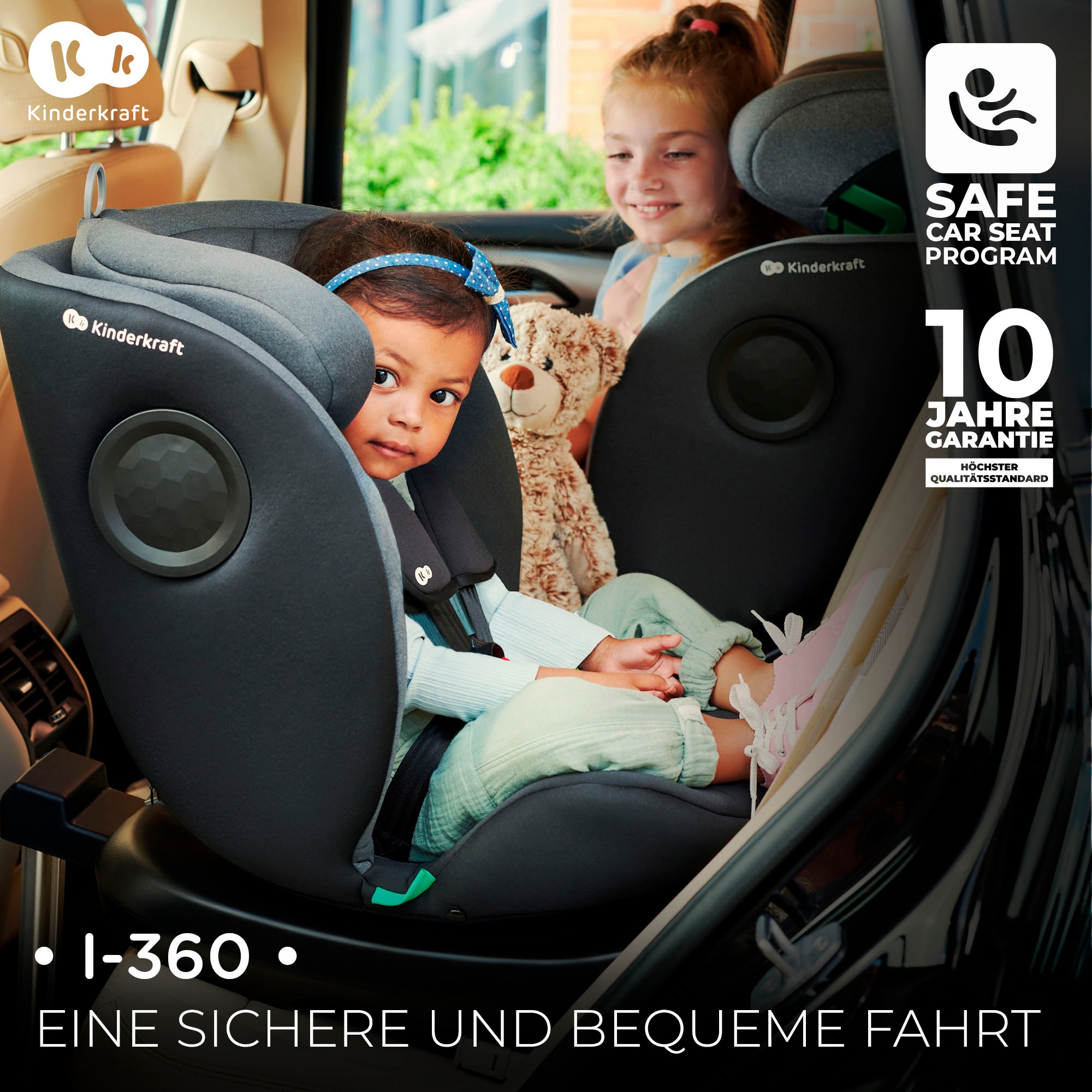 Kinderkraft Autokindersitz »I-360 i-Size« 360° – drehbarer Kindersitz