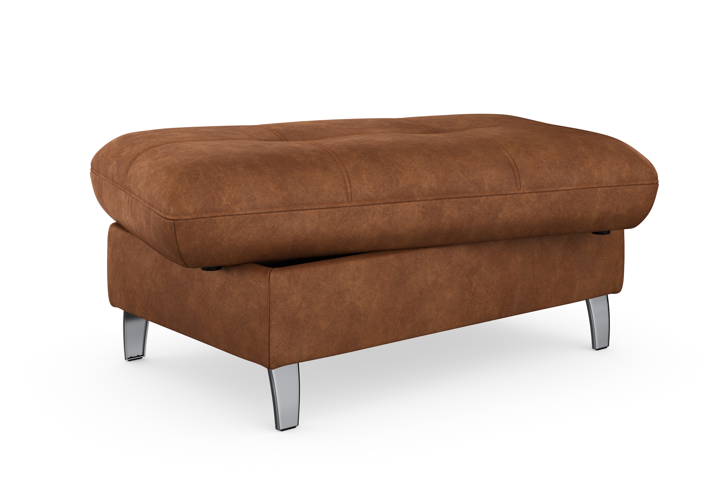 sit&more Stauraumhocker »Maggiore«, mit Stauraum und modernen Metallbeinen