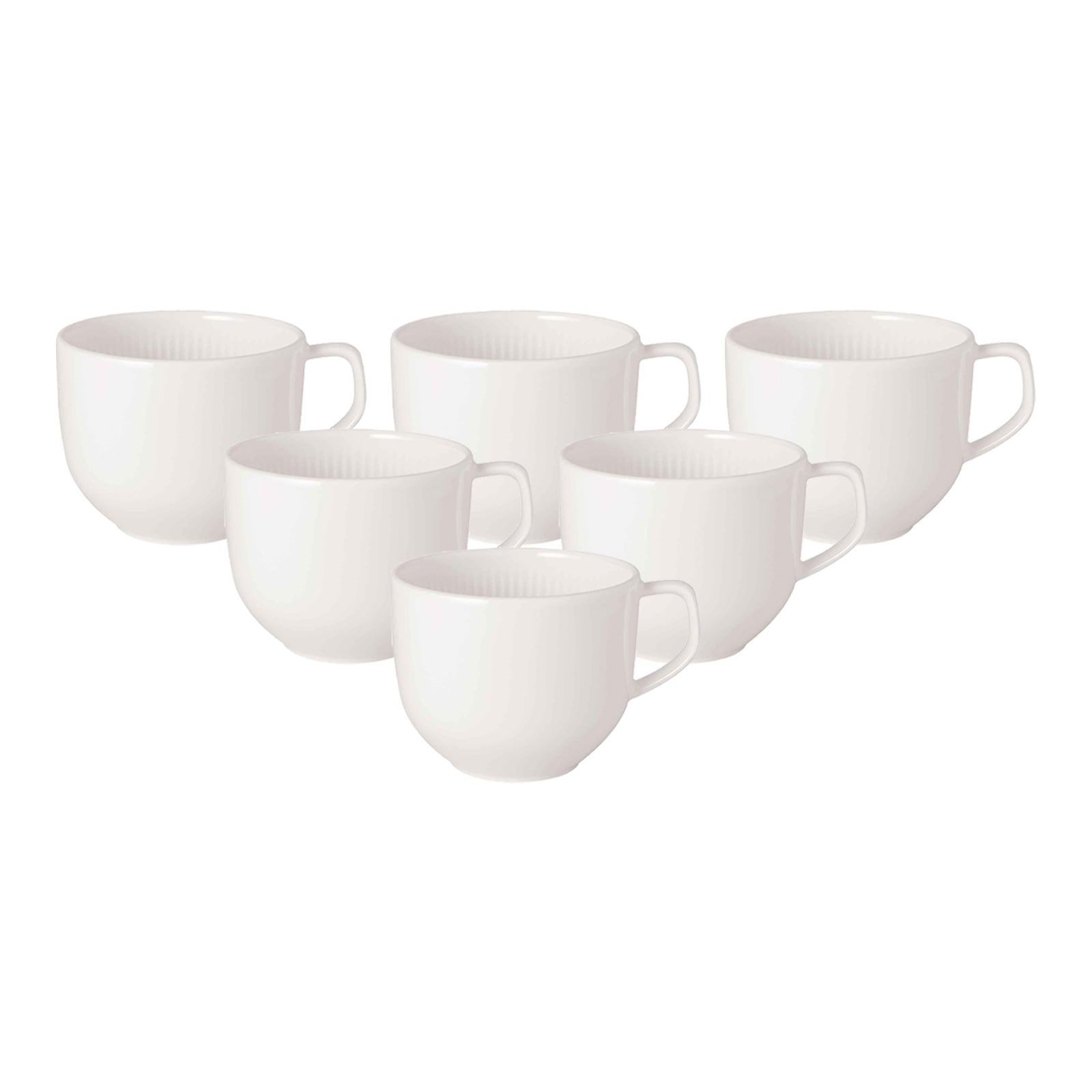 Villeroy & Boch Tasse »Kaffeetassen Afina 150 ml 6er Set weiß« günstig online kaufen
