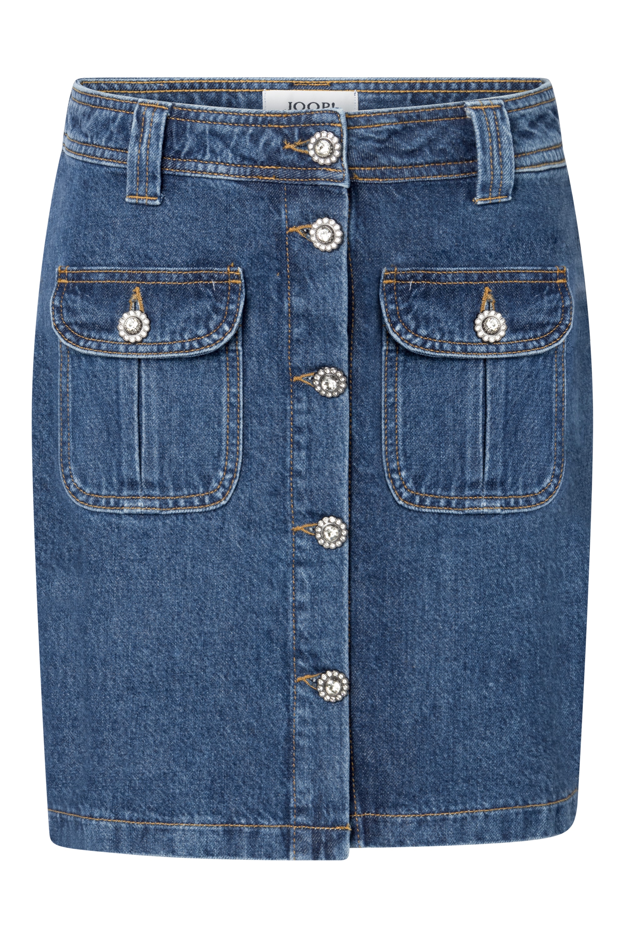 Joop Jeans Jeansrock »Rosa« mit Schmuckknöpfen