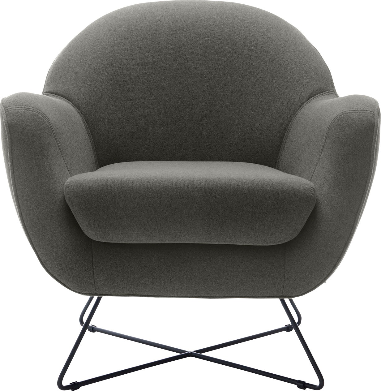 TRENDMANUFAKTUR Sessel »Evora, Loungesessel, Designsessel«, in zeitlosem St günstig online kaufen
