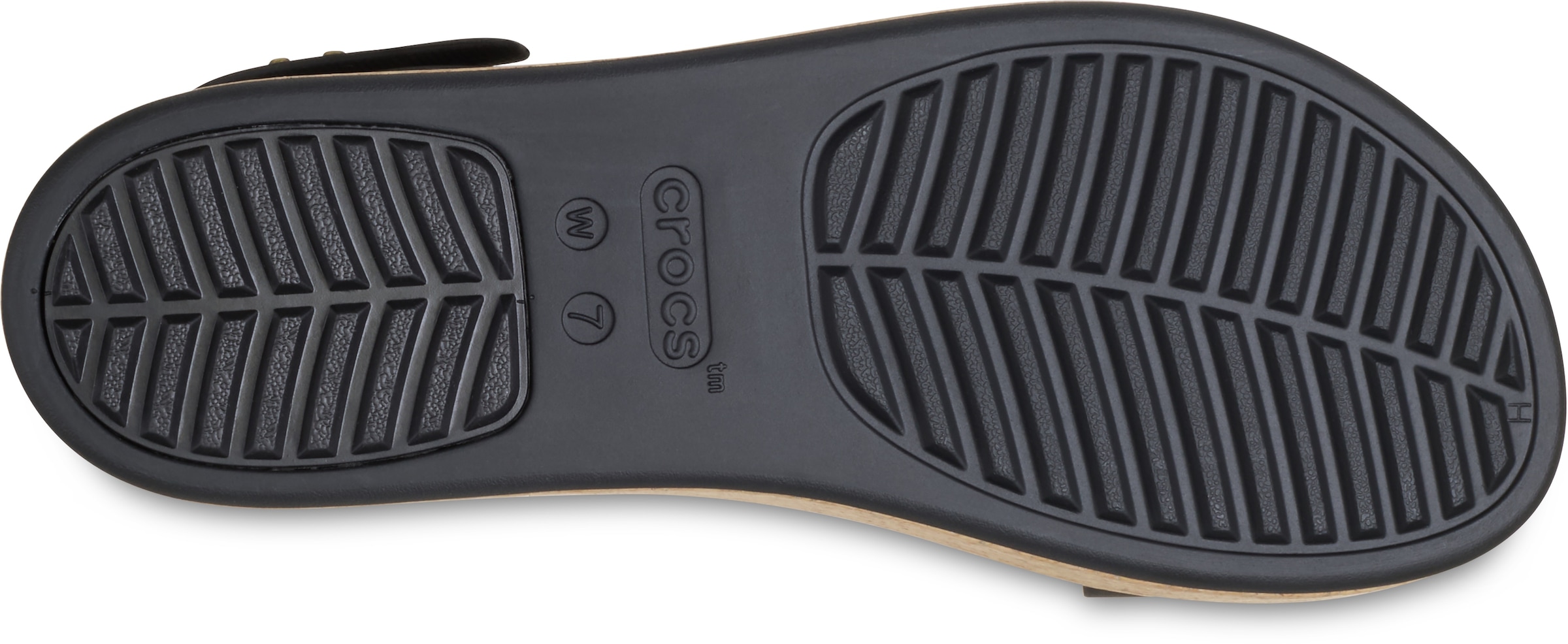 Crocs Keilsandalette »Brooklyn Cork Low Wedge«  , Plateausandale, Sommerschuh mit Korkplateau