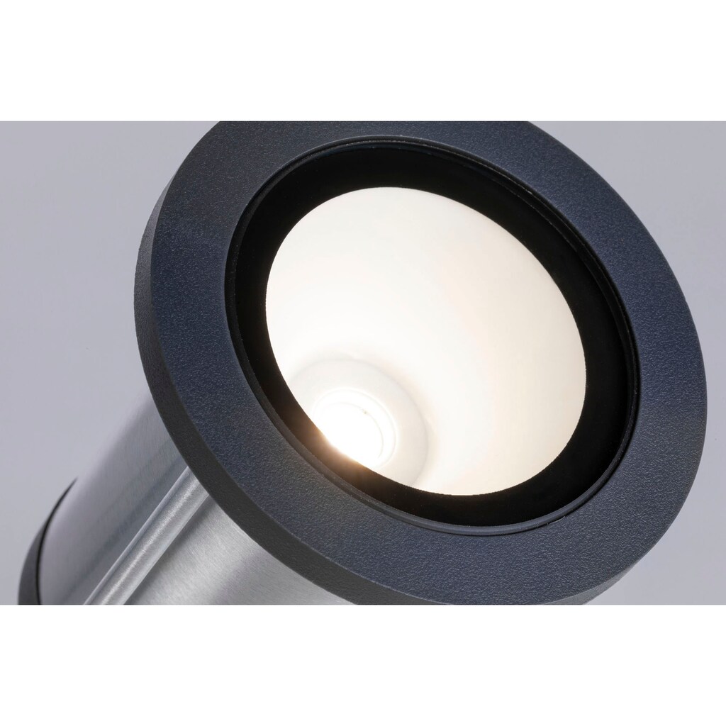 Paulmann LED Gartenstrahler »Plug & Shine«, 1 flammig-flammig, LED-Modul, 3000K 24V IP65 Anthrazit