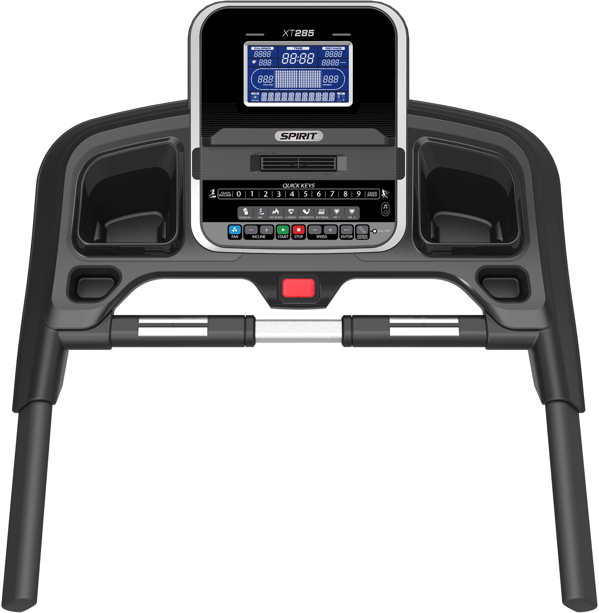 Spirit Fitness Laufband »XT 285«, (Bluetooth und App-Funktion), bis max. 18 km/h