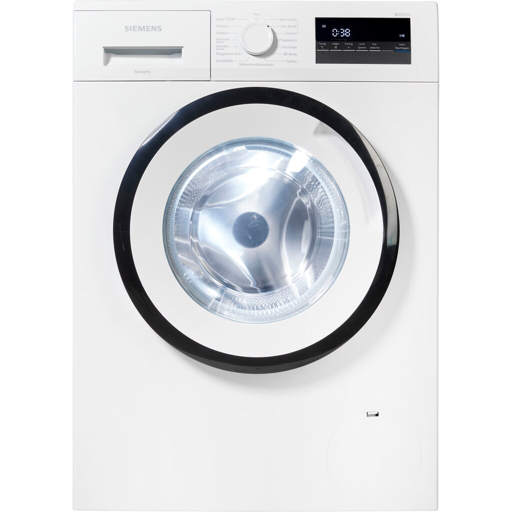 SIEMENS Waschmaschine »WM14N128«, WM14N128, 8 kg, 1400 U/min