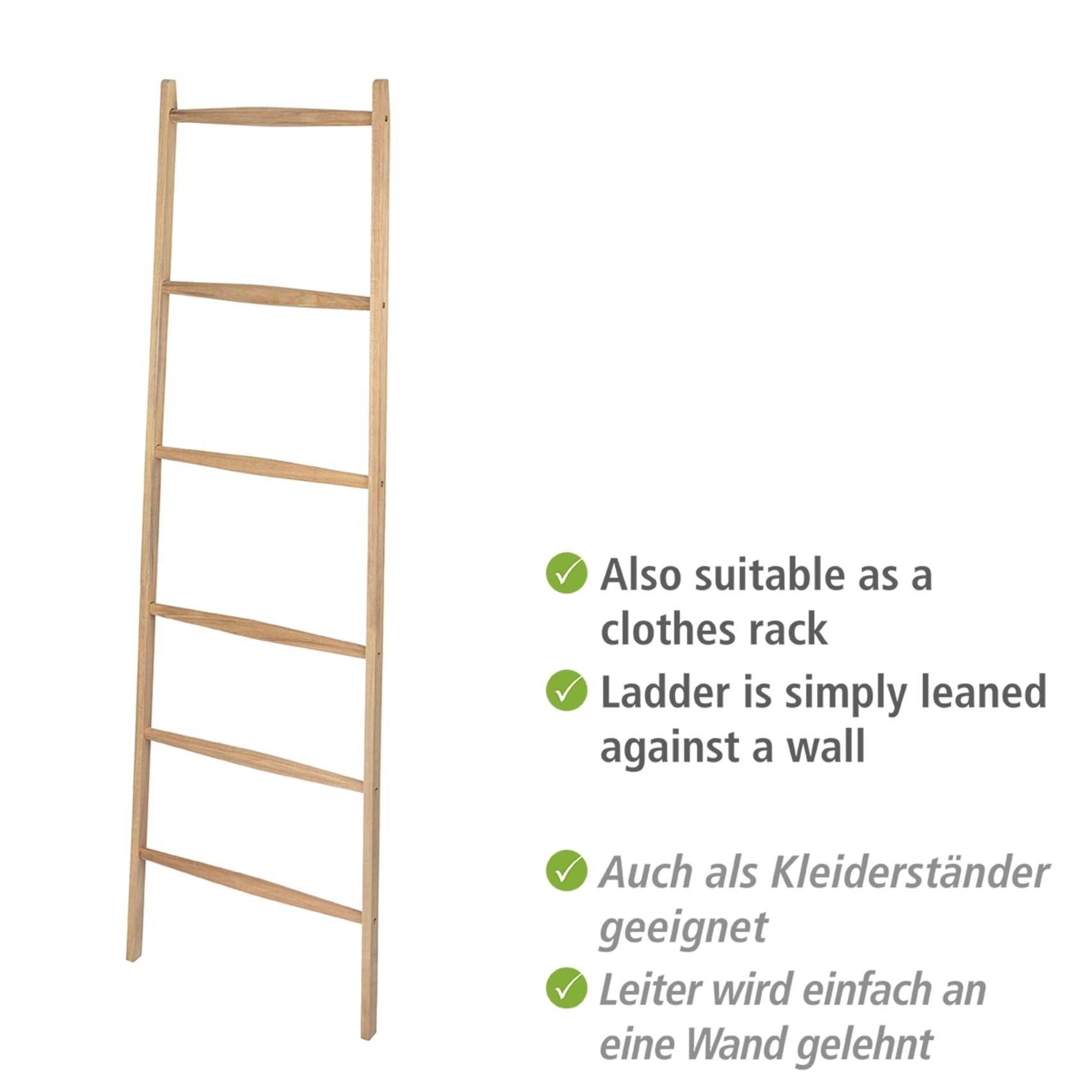 WENKO Handtuchleiter »Acina« BxTxH: 55x21x170,5 cm