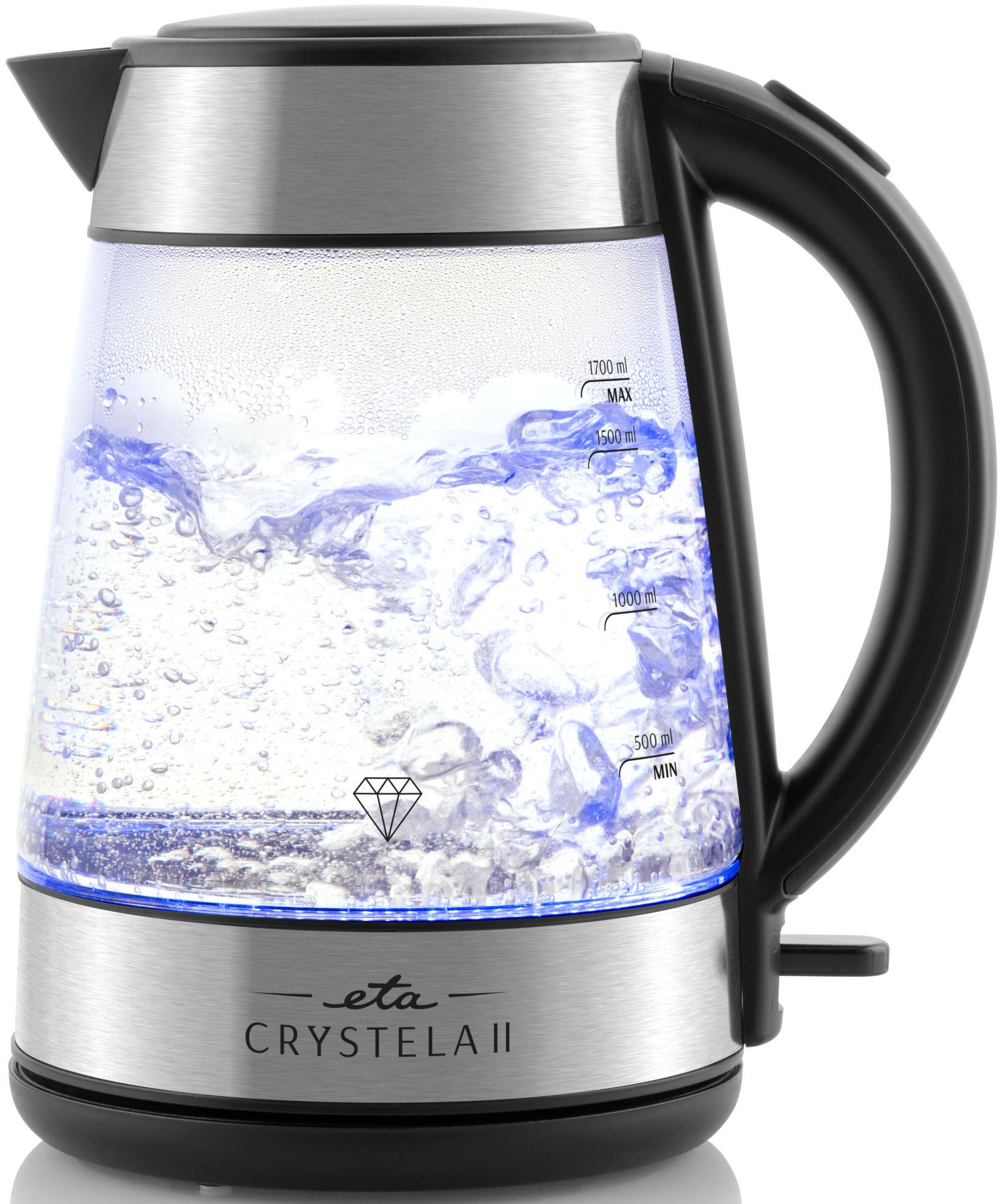 Wasserkocher »Crystela II«, 1,7 l, 2200 W