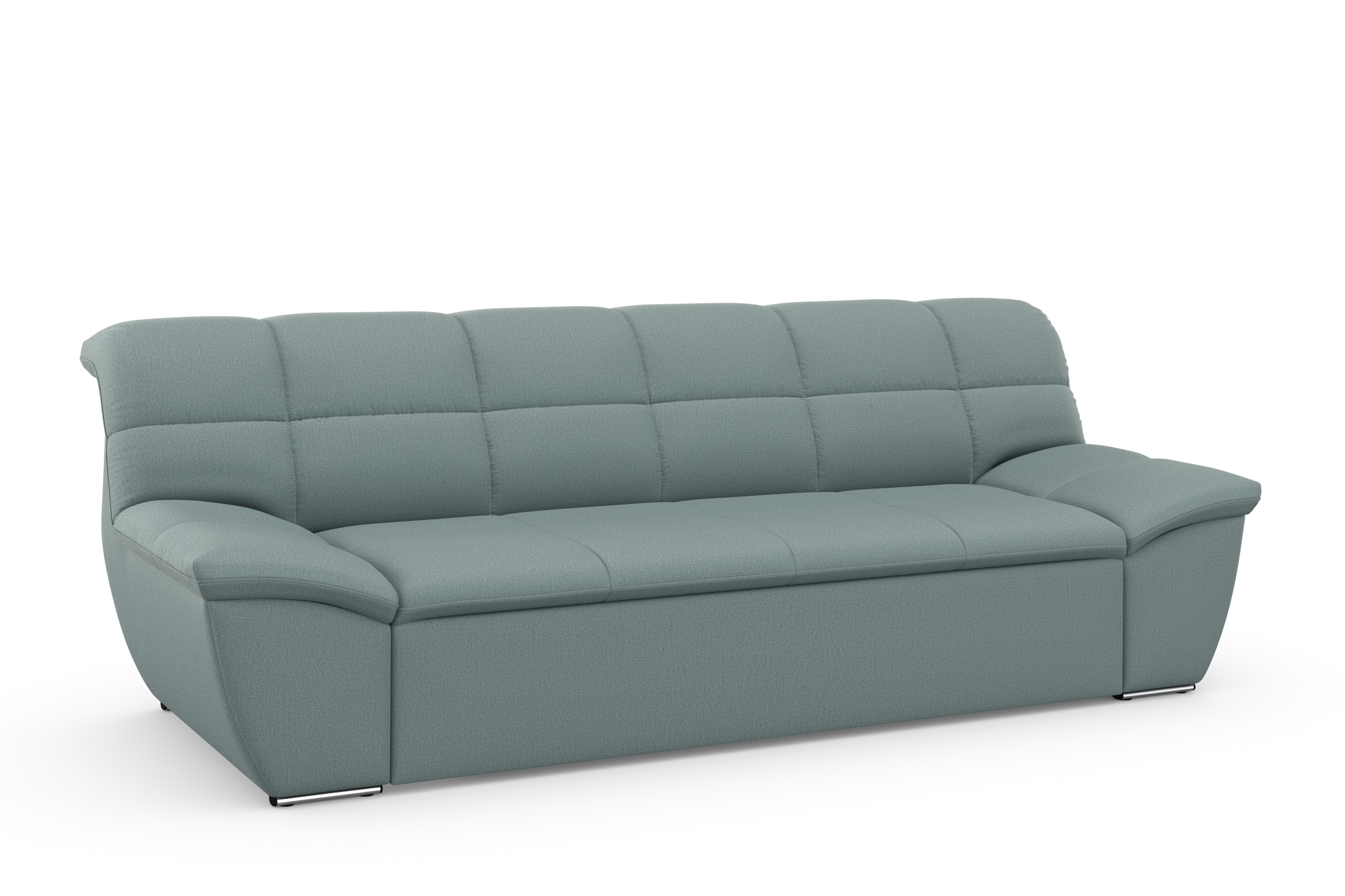 DOMO collection 3-Sitzer »Splash, moderne Steppung im Sitz und Rücken, komfortabel,«, flache Armlehnen zum Entspannen