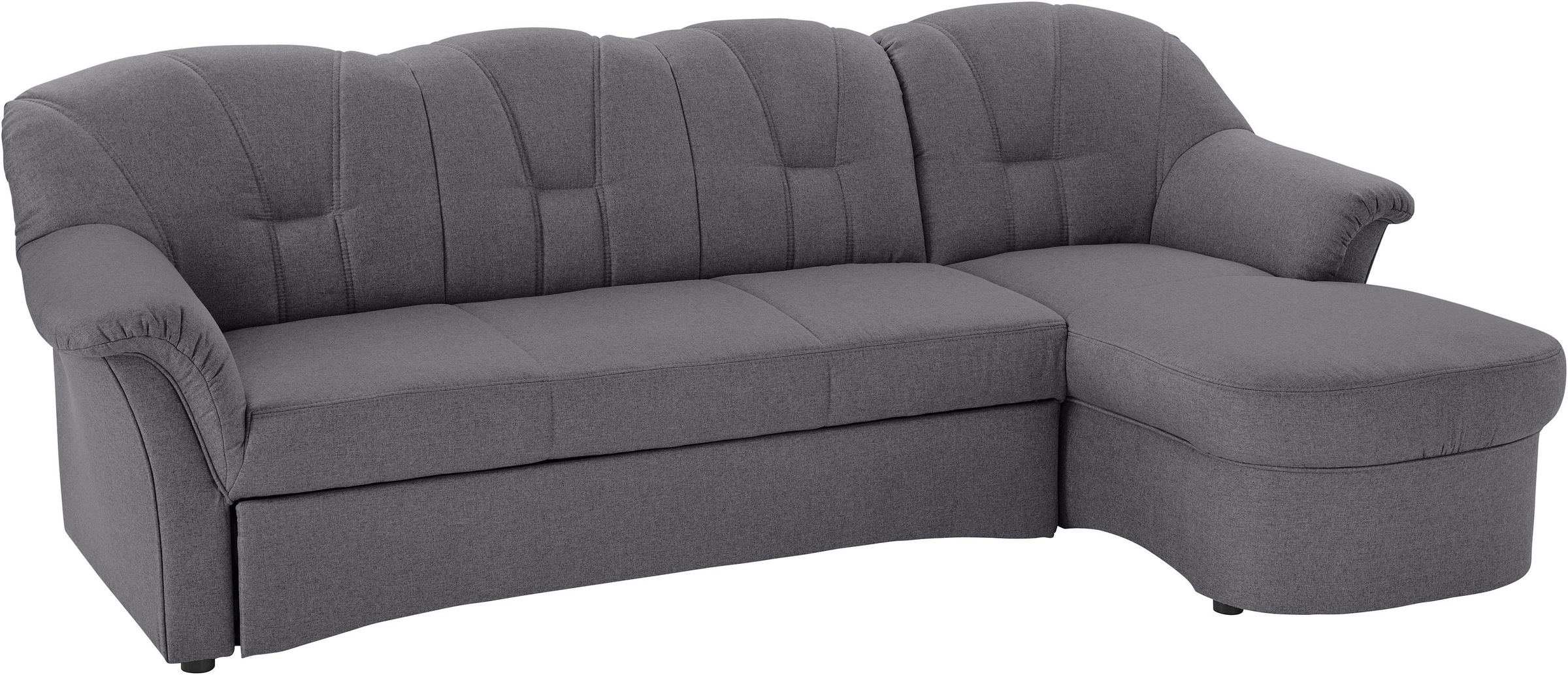 DOMO collection Ecksofa Papenburg L-Form, in großer Farbvielfalt, wahlweise mit Bettfunktion