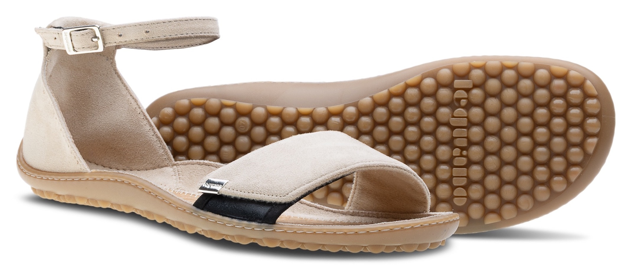 Leguano Barfußschuh »JARA«  Sommerschuh, Riemchensandale mit Klettverschluss