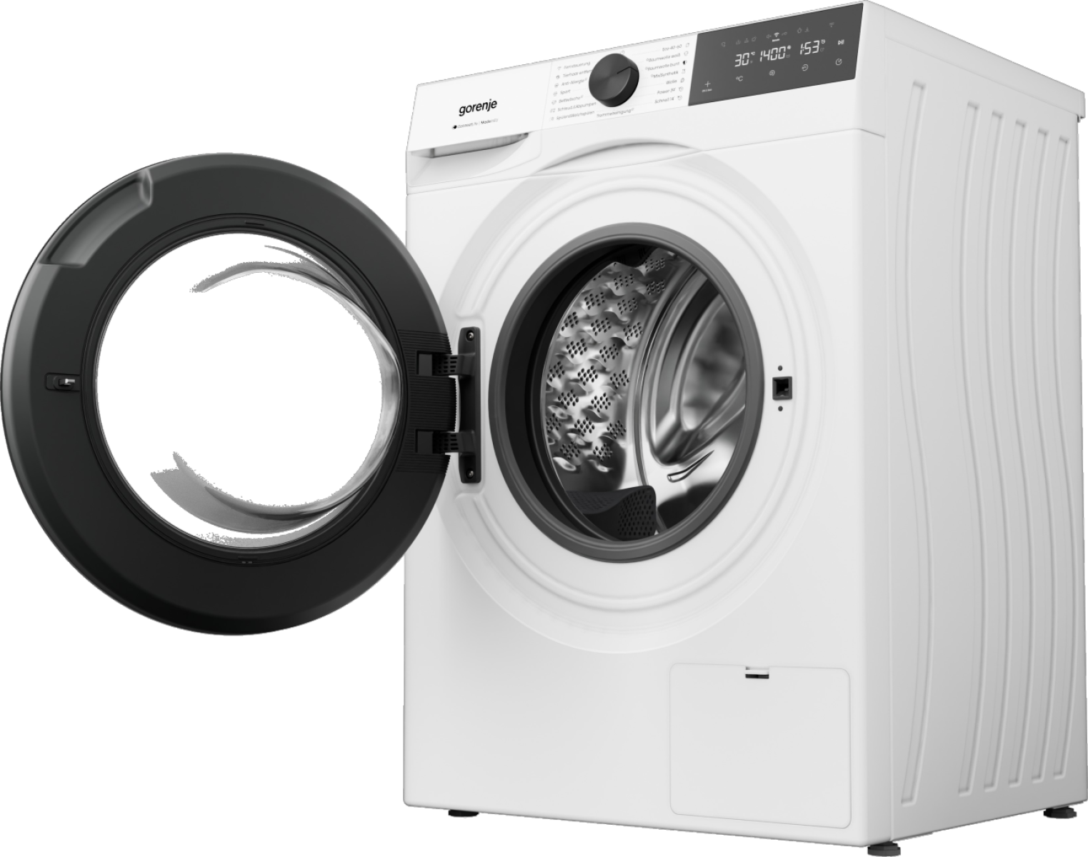 GORENJE Waschmaschine G400 »W5G474A2P1« 7 kg 1400 U/min 20% besser als Energieklasse A, Trommelreinigungsprogramm