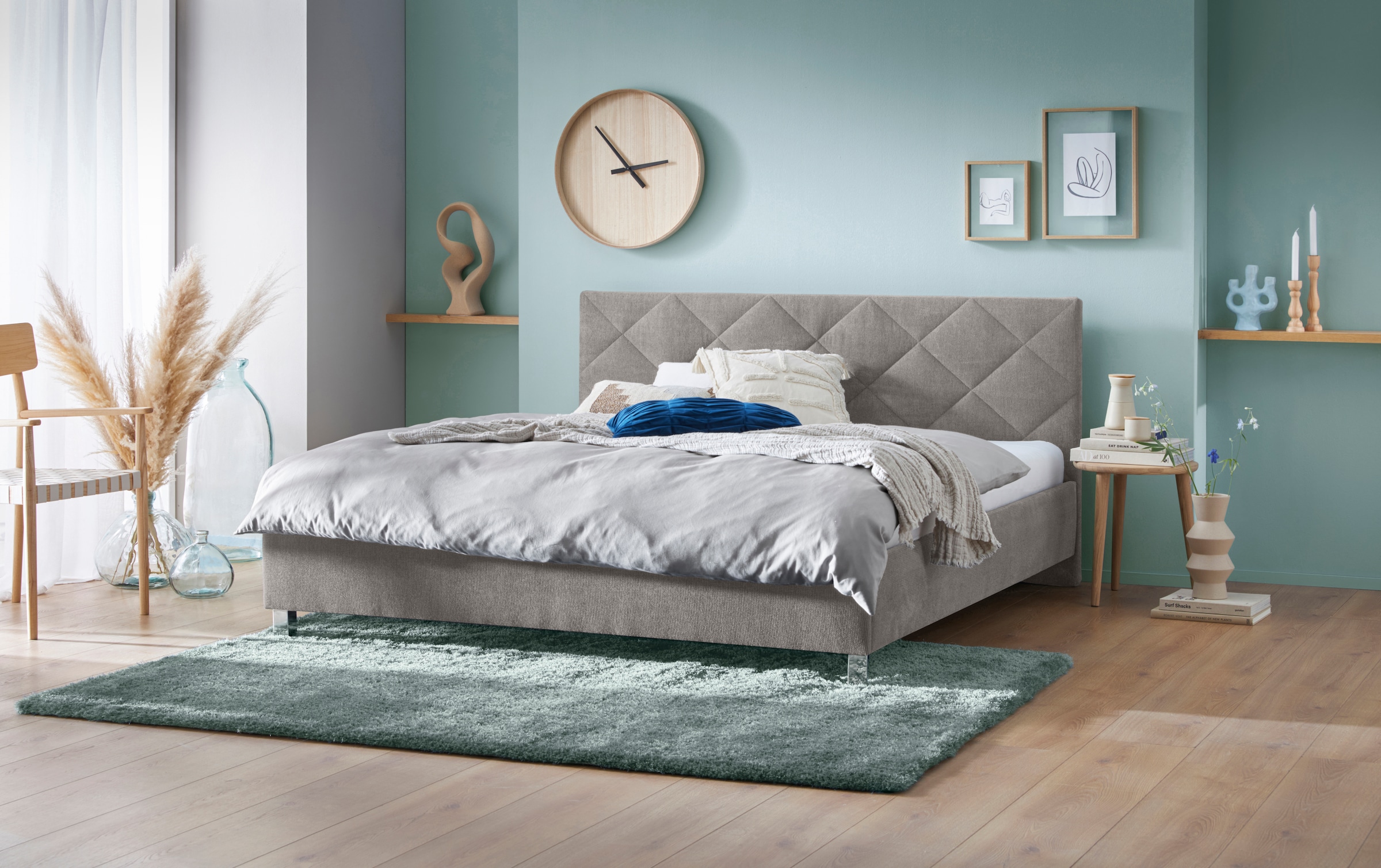 Westfalia Schlafkomfort Polsterbett "Padua" mit Rautensteppung, 3 verschied günstig online kaufen