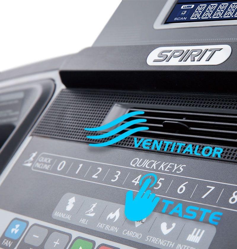 Spirit Fitness Laufband »XT 185«, bis max. 16 km/h