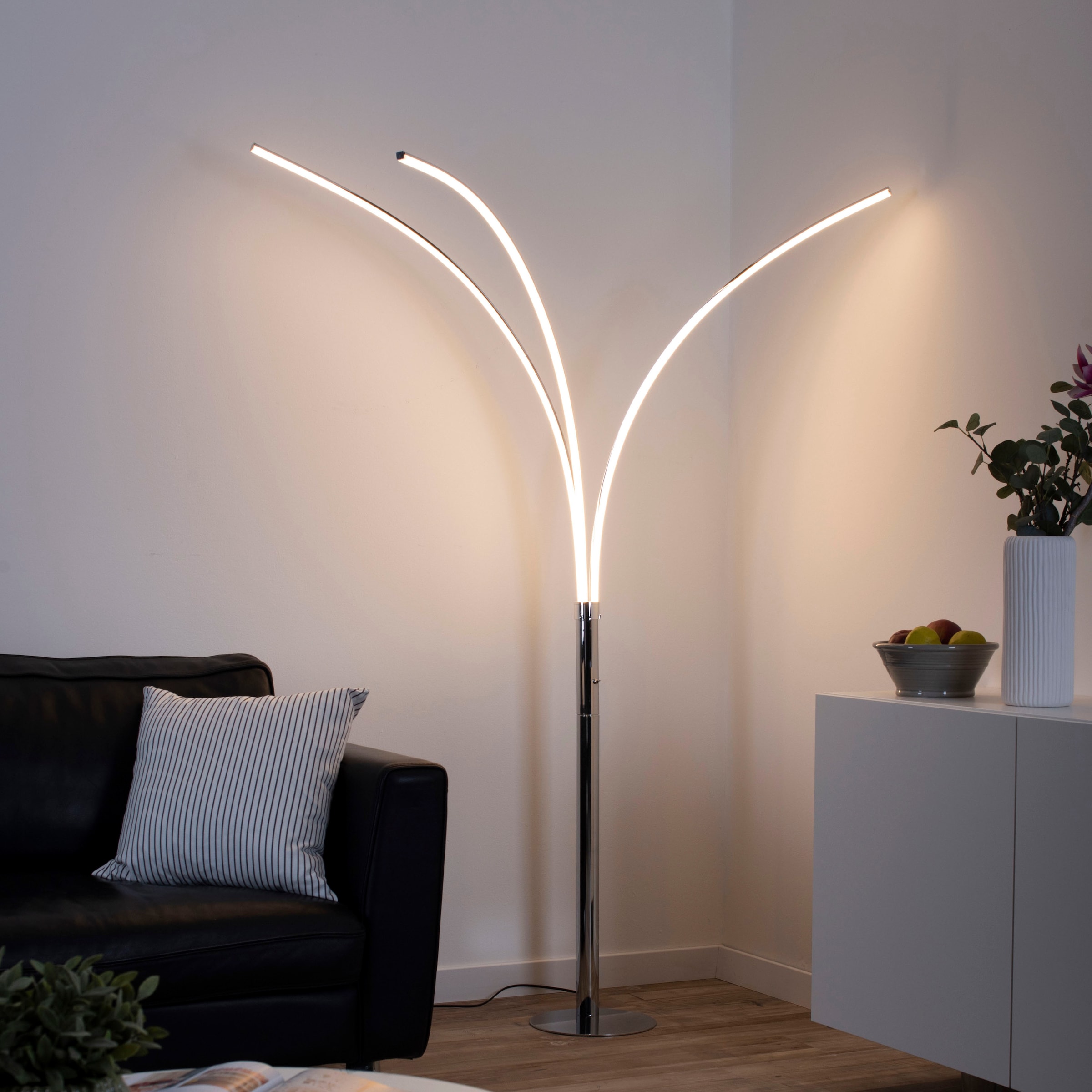 JUST LIGHT LED Stehlampe »MAJA«, 3 Rechnung bestellen auf flammig-flammig