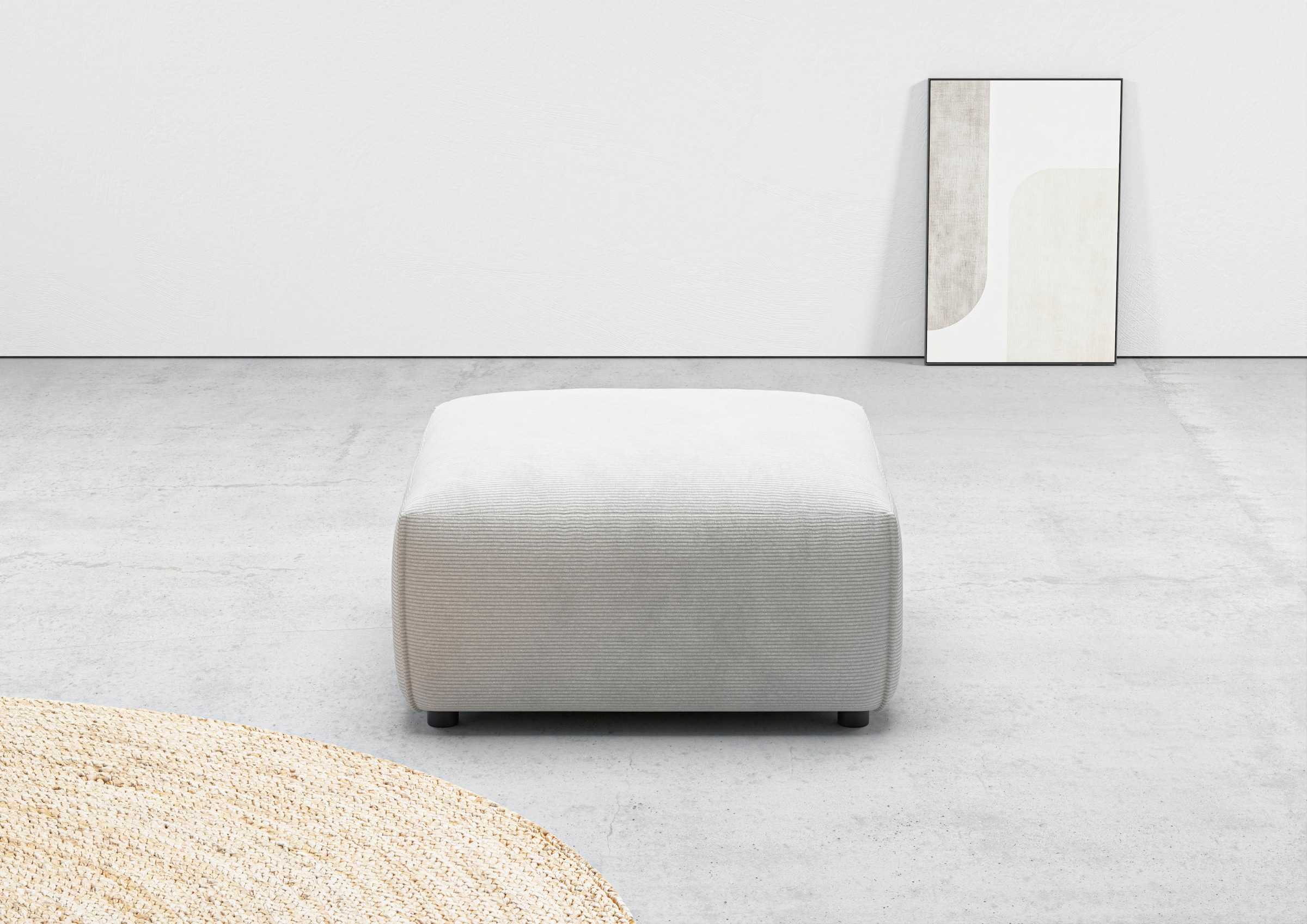 andas Hocker »Glimminge auch in Breitcord, Feincord und Easy care-Bezug«, p günstig online kaufen