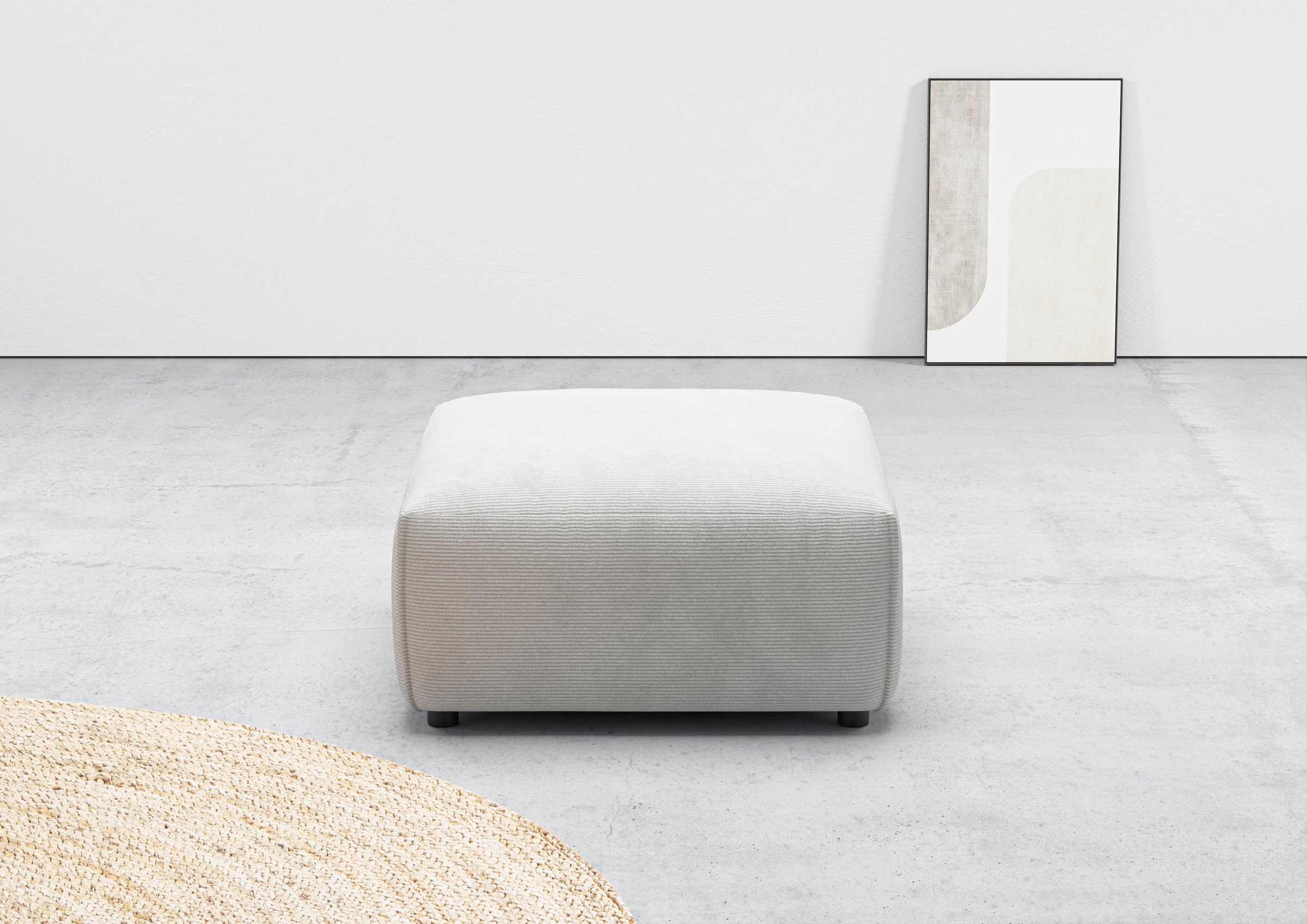 Home affaire Hocker »Glimminge auch in Breitcord, Feincord und Easy care-Be günstig online kaufen