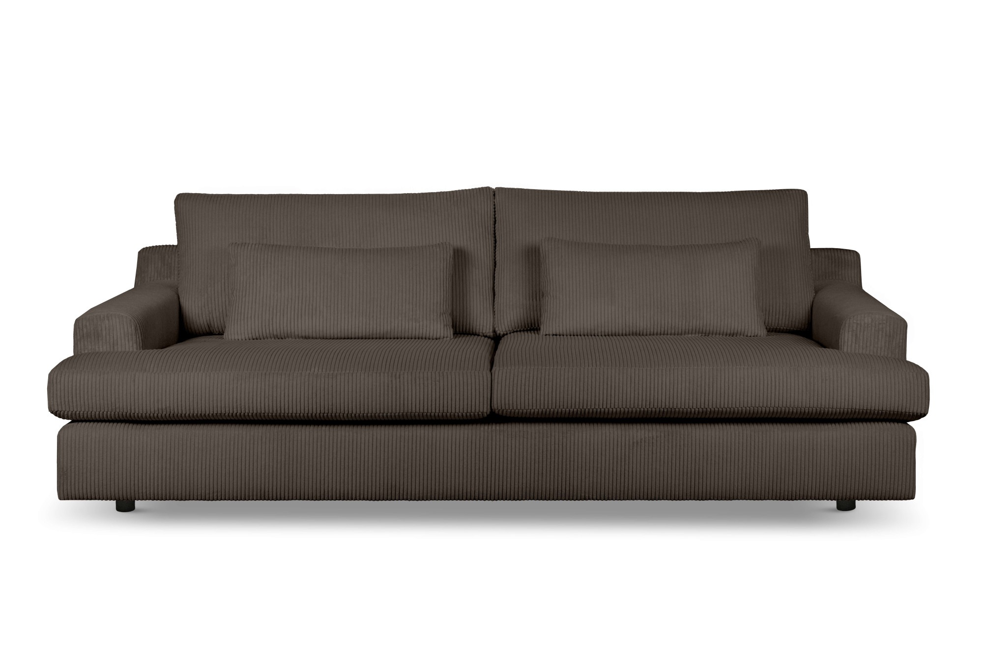 Home affaire Big-Sofa »Evelle 3 Sitzer Maxi« 237 cm, tiefe Sitzfläche, Loun günstig online kaufen