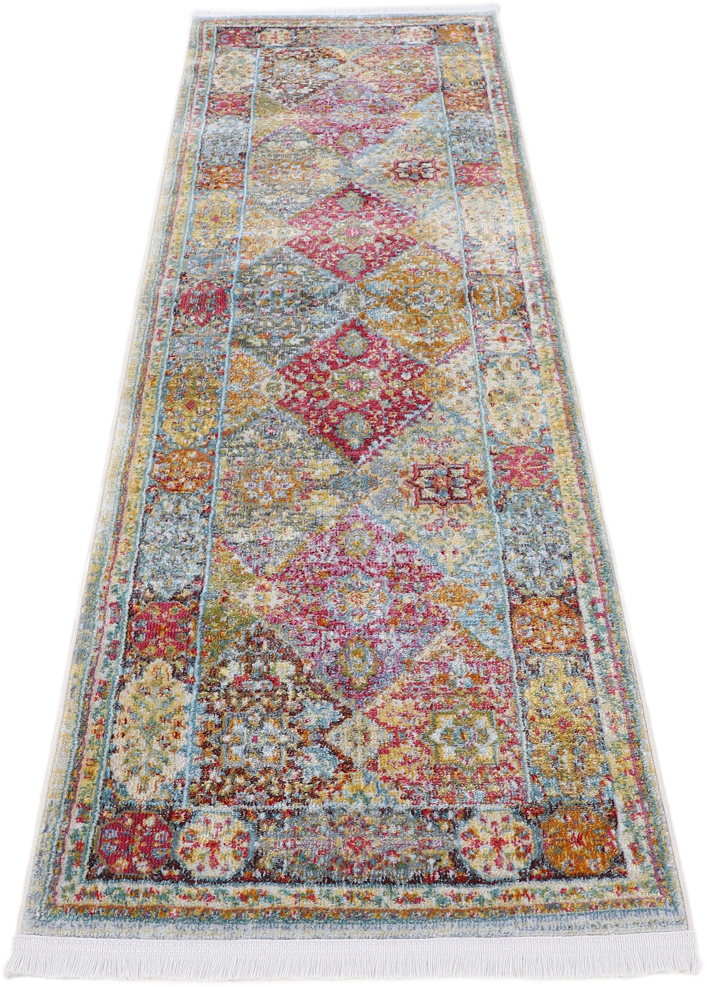 carpetfine Teppich »Harleen«, rechteckig, 8 mm Höhe, Vintage Look, Wohnzimmer