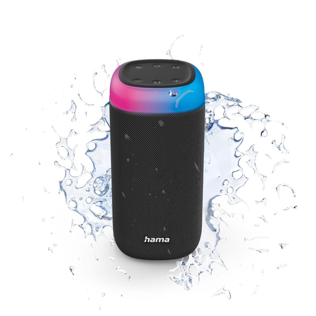 Hama Bluetooth-Lautsprecher »Bluetooth spritzwassergeschützt« W 360ᵒ Raten 30 Bass Sound auf LED Box Xtra bestellen