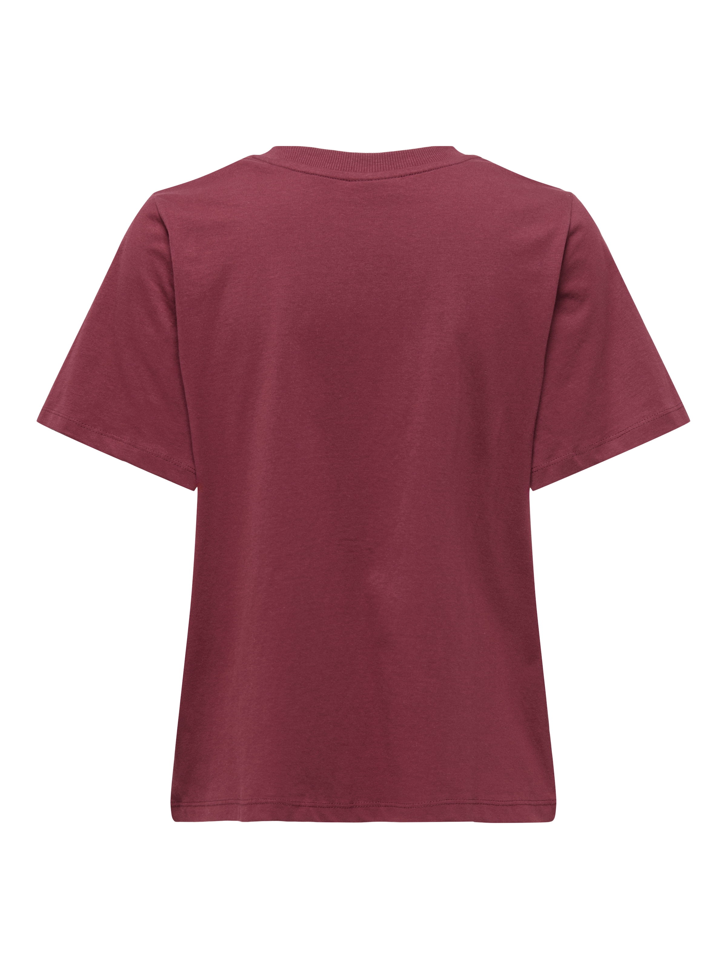 JDY Kurzarmshirt »JDYPISA S/S PRINT TOP JRS NOOS«, mit Herz Stickerei