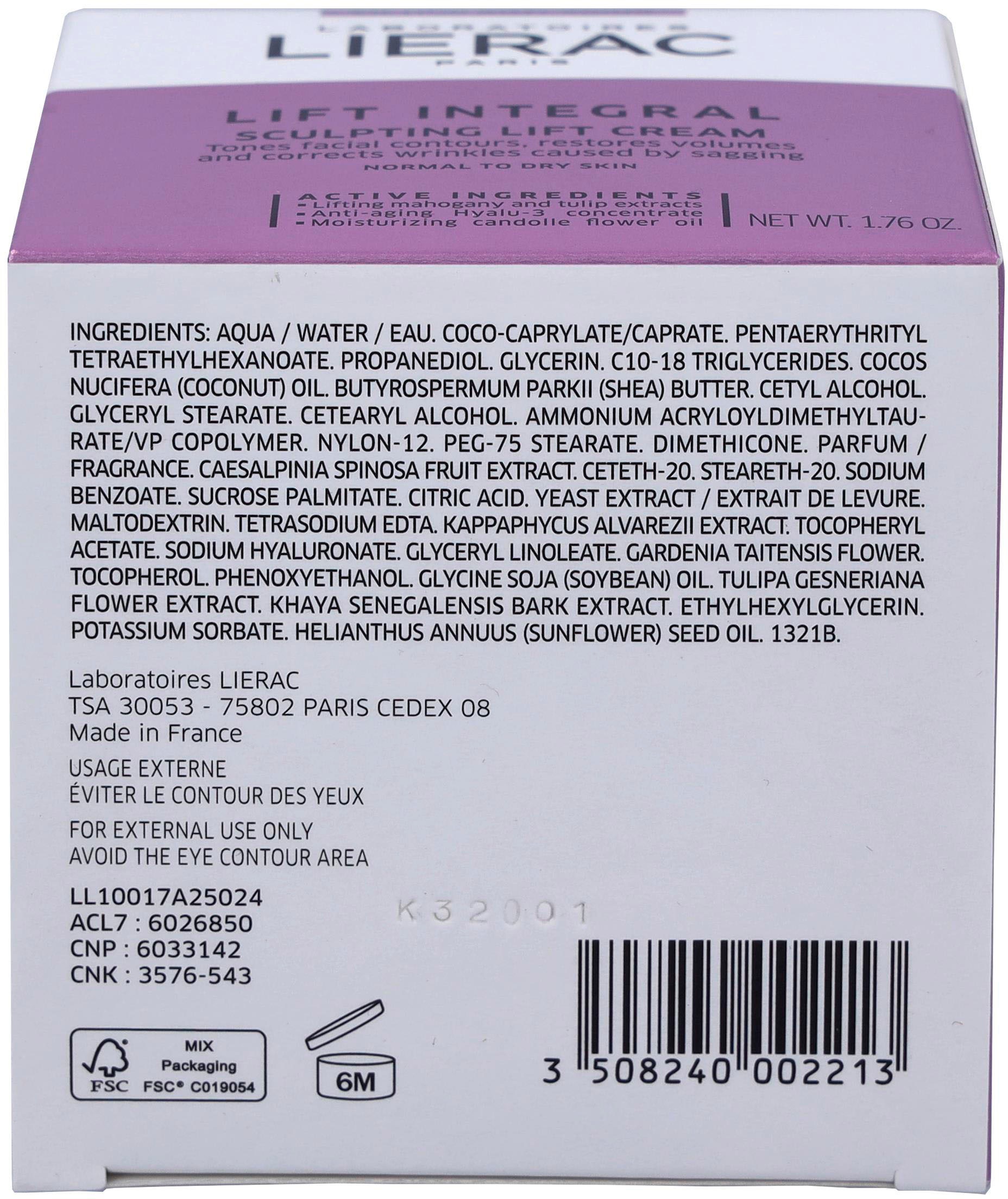 LIERAC Tagescreme »Lift Integral Remodelante«
