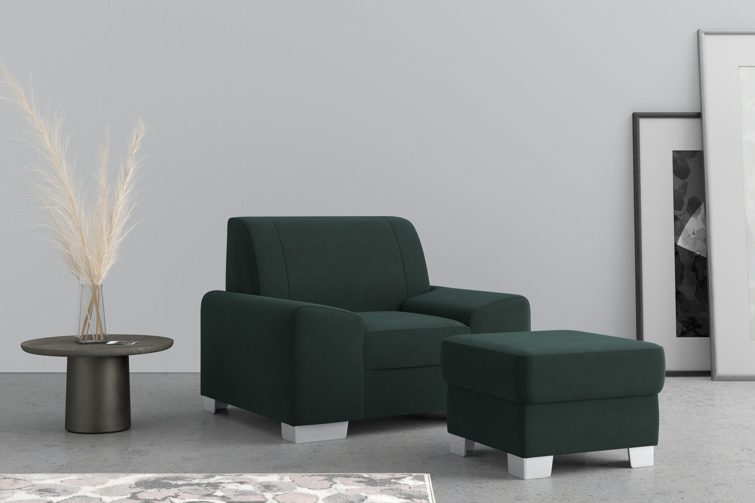DOMO collection Sessel »Anzio«, wahlweise mit Federkern günstig online kaufen