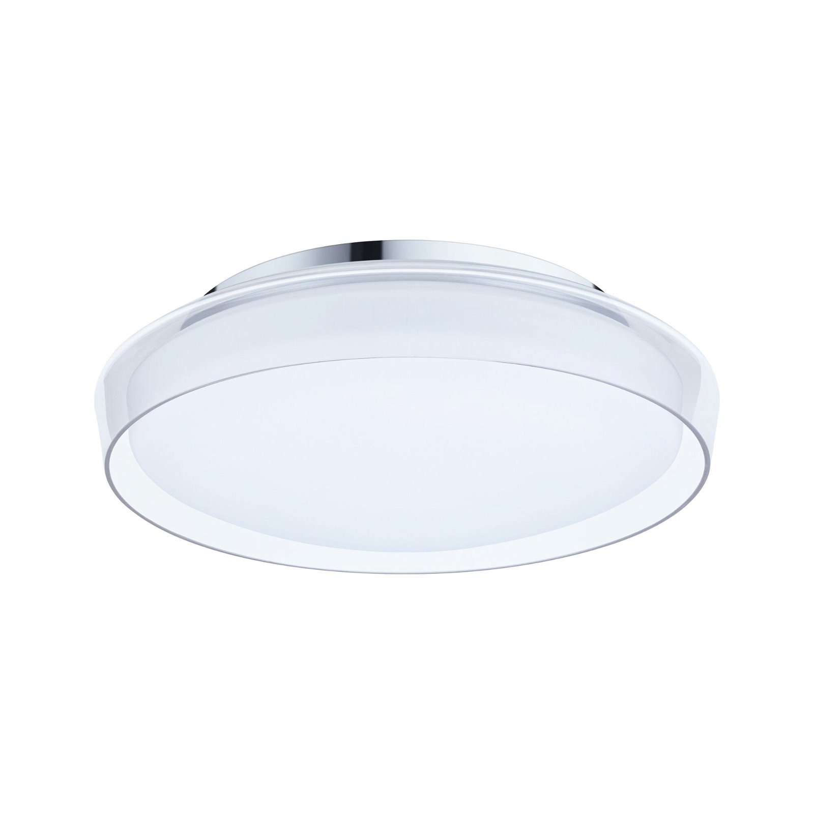 Paulmann LED Deckenleuchte »Selection Bathroom Luena IP44 16,5W 3000K Chrom günstig online kaufen