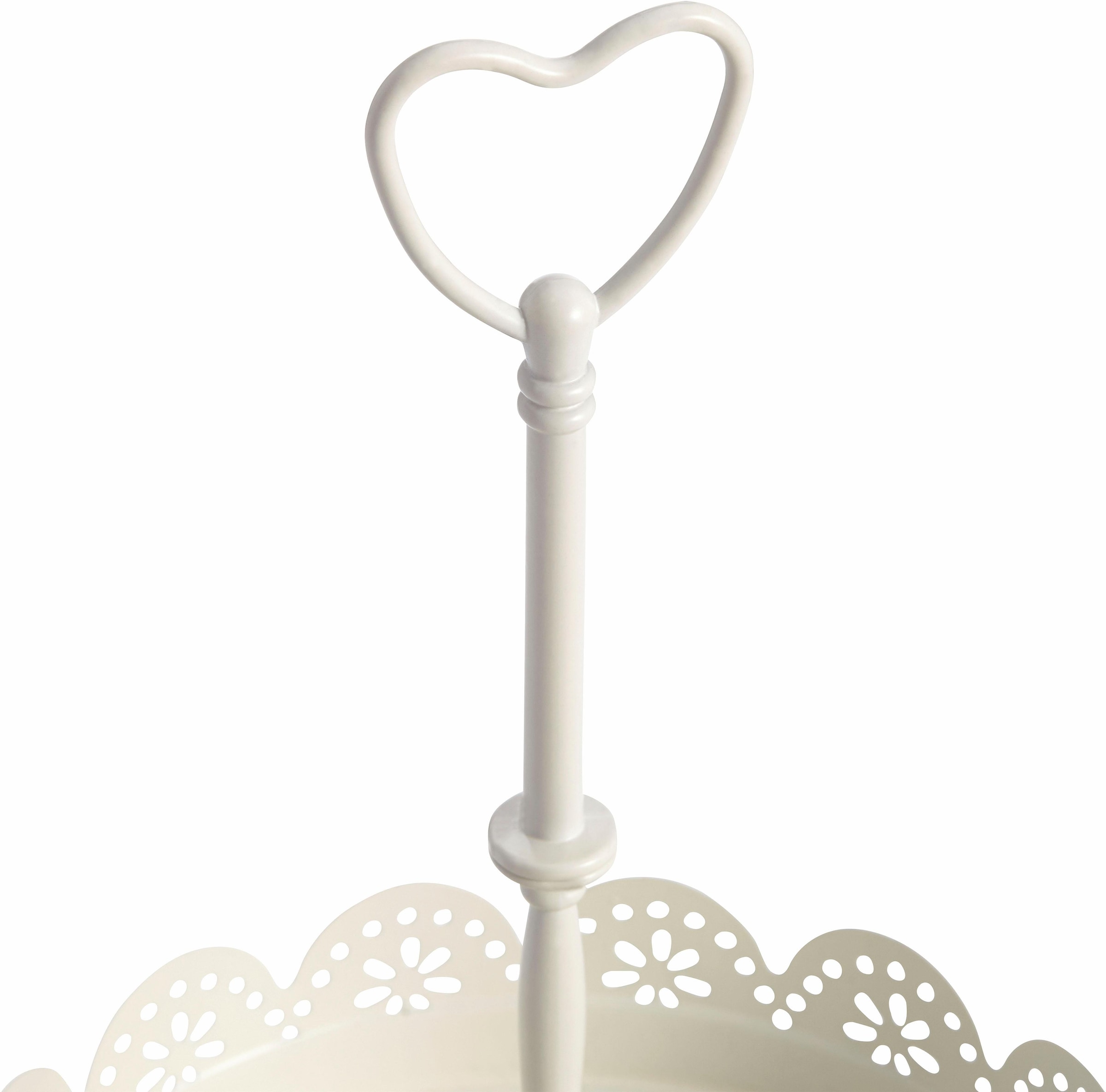 OTTO home Dekoetagere, 3-stufig, Höhe 42 cm, rund, aus Metall