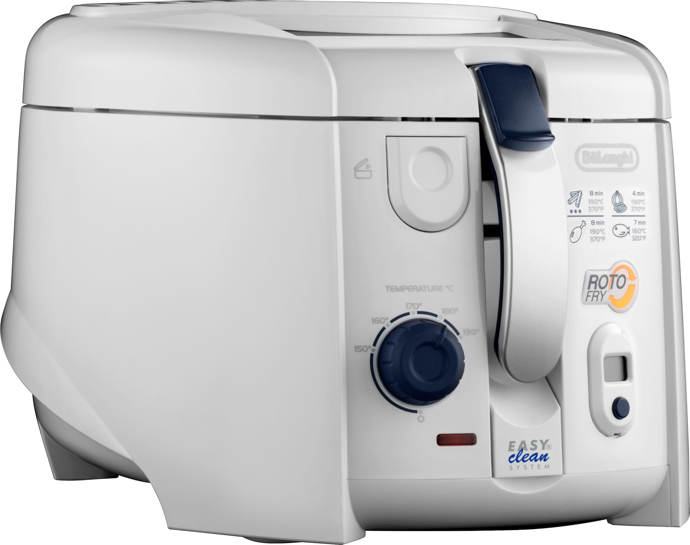 De'Longhi Rotofritteuse »F 28313.W«, 1800 W, Fassungsvermögen 1,1 l, Fassungsvermögen 1 kg