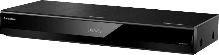 Panasonic Blu-ray-Player »DP-UB824EGK«, bestellen Rechnung Ultra Google Assistant externen 3D-fähig-Sprachsteuerung 4k Alexa über oder auf (Ethernet), WLAN-LAN Amazon HD