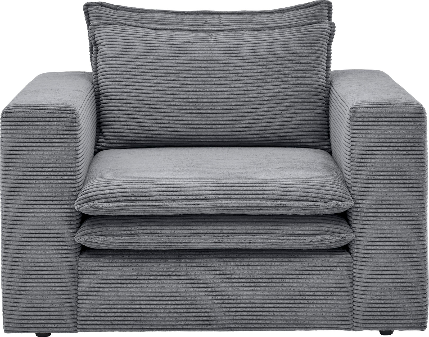 Places of Style Sessel »PIAGGE«, Hochwertiger Cord- passend zur Serie PIAGG günstig online kaufen