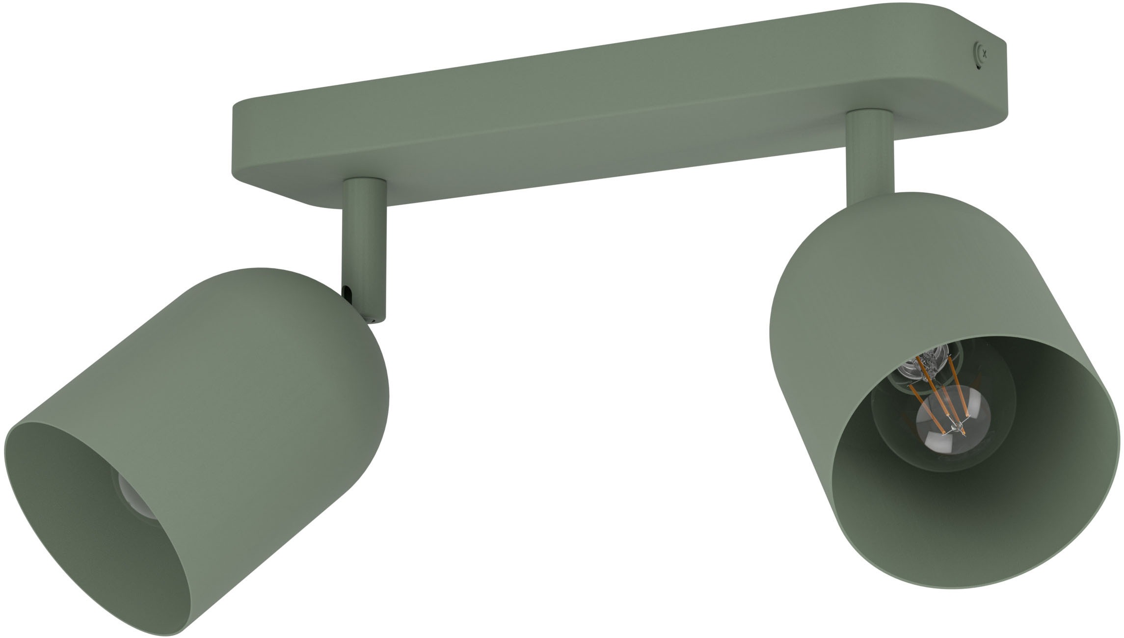 EGLO Deckenspot »TILSTON Spotlampe - Stahl - E14 - 2X40W - IP20« E14 1 Stk. günstig online kaufen