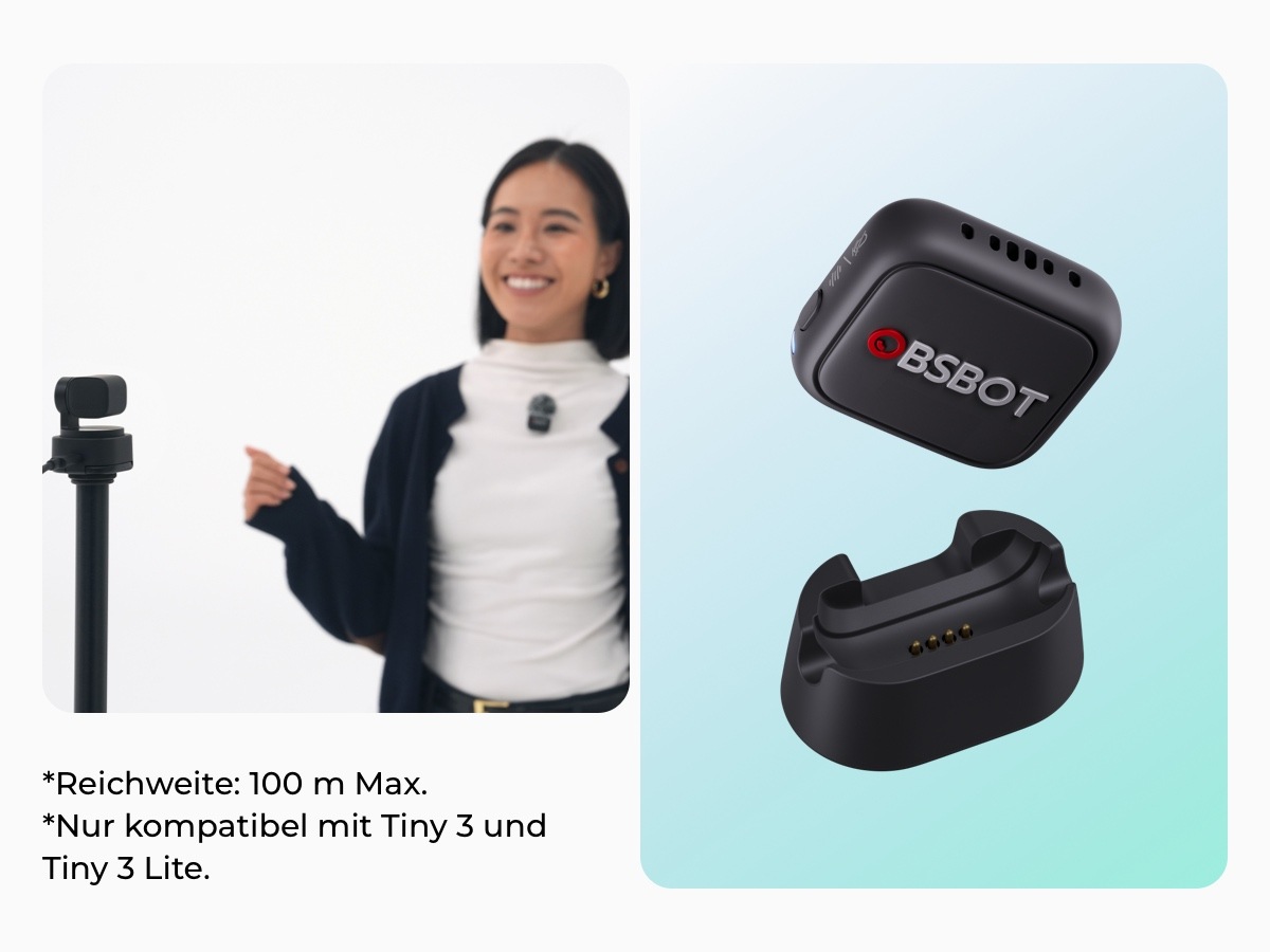 OBSBOT Webcam »TINY 3 Lite« 4K Ultra HD