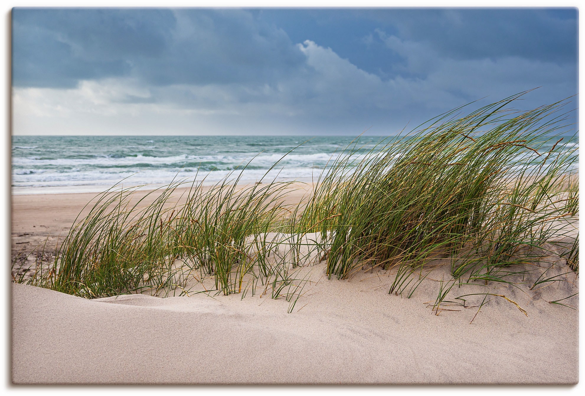 Artland Poster »Düne und Strand bei Hirtshals Dänemark I«, Küstenbilder, (1 St.), als Alubild, Outdoorbild, Leinwandbild in verschied. Größen