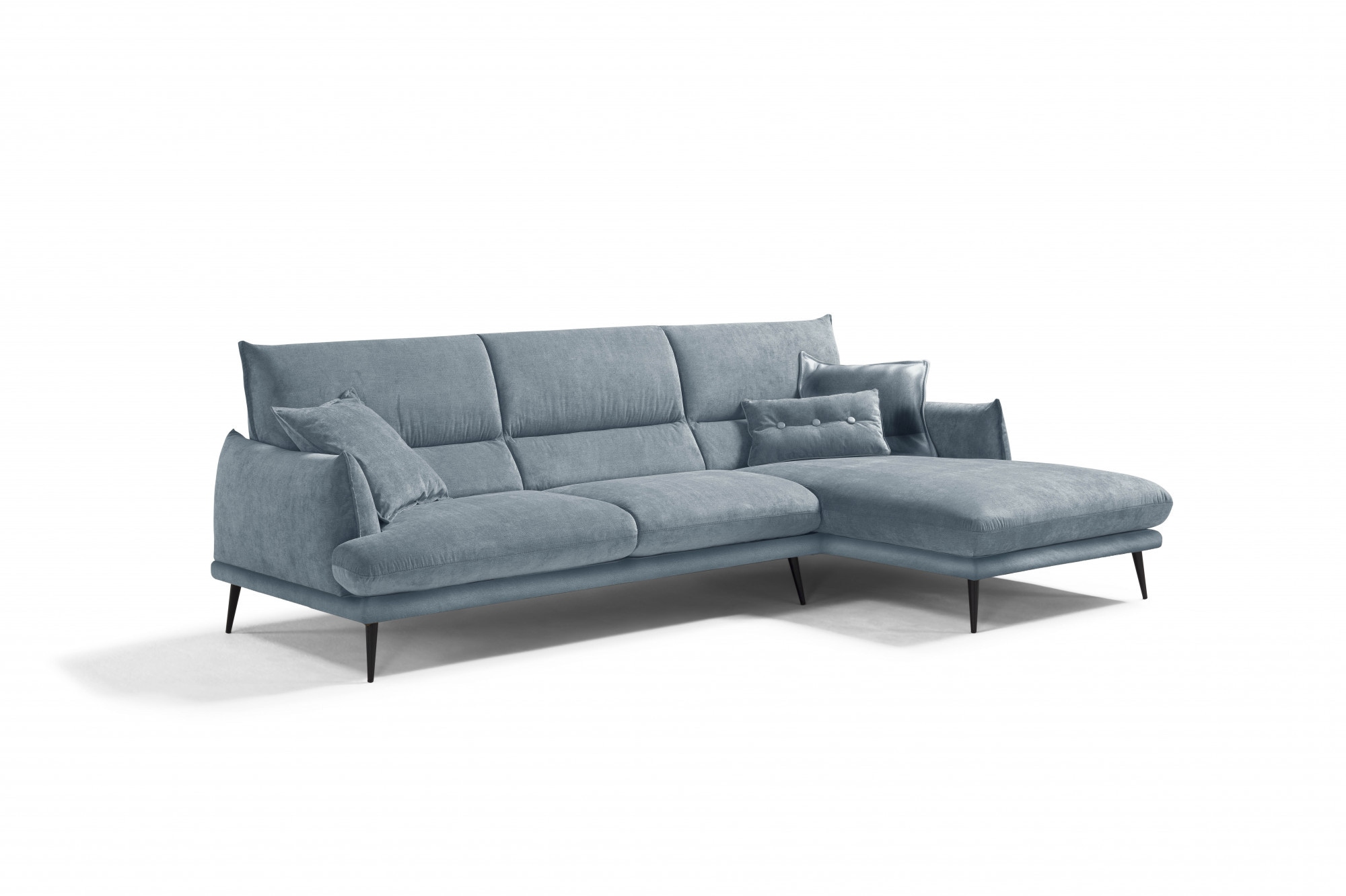 Egoitaliano Ecksofa »FUNNY, hochwertiges & aktuelles Design, bequeme Rücken günstig online kaufen