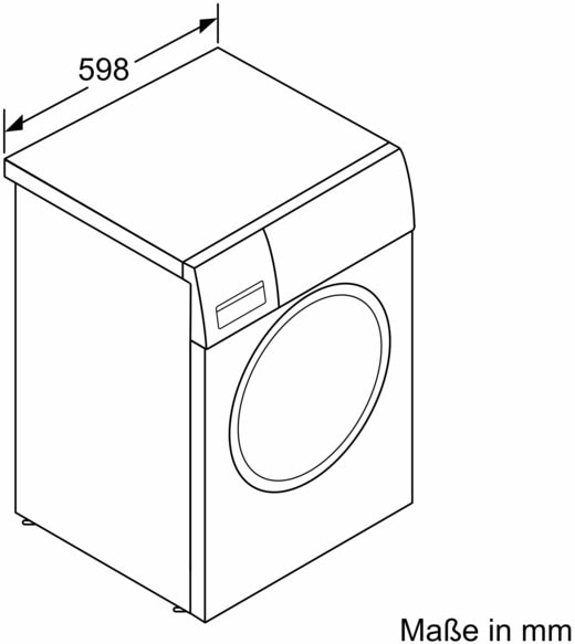 BOSCH Waschmaschine, WGG2440ECO, 9 kg, 1400 U/min