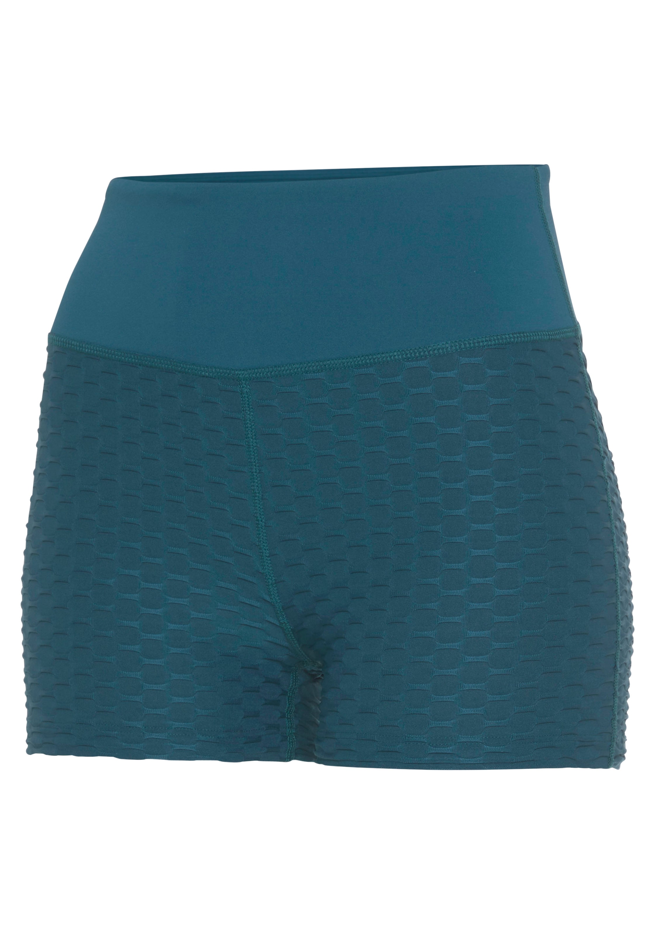 Vivance active Shorts, mit breitem Bund und Wabenoptik