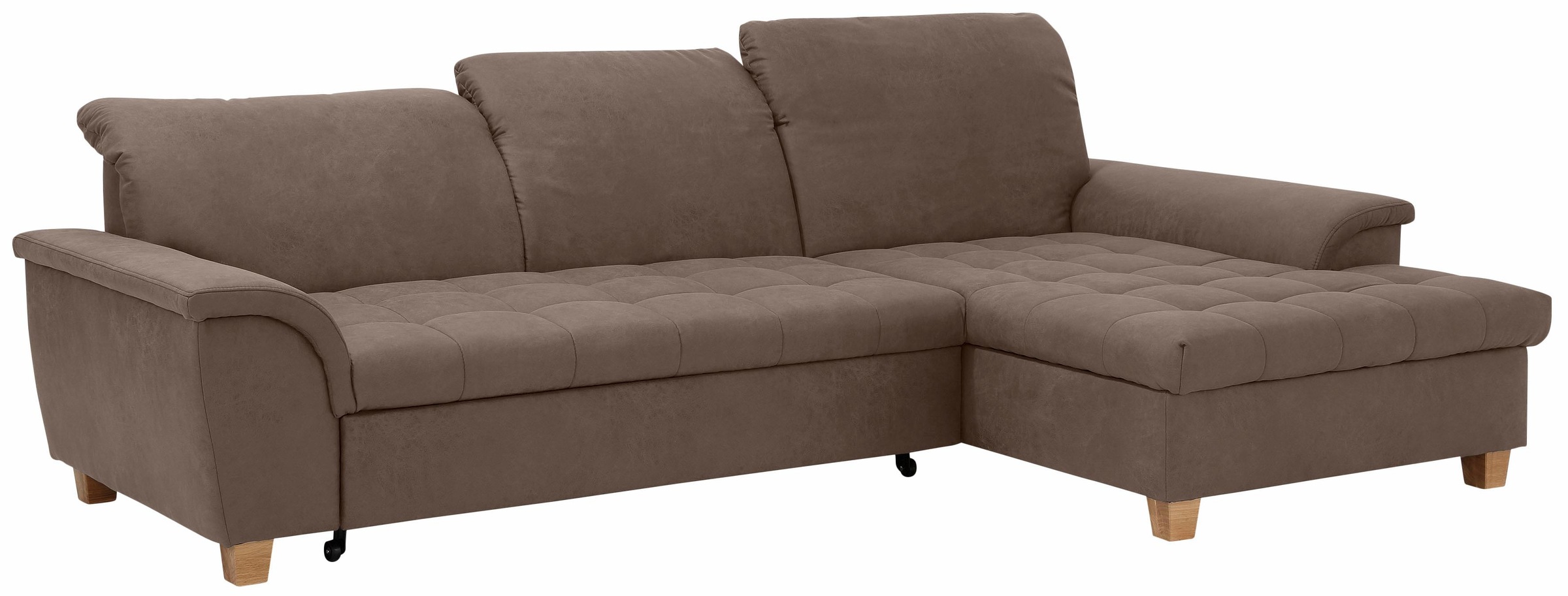 Home affaire Ecksofa »Lyla fester Sitzkomfort, bequeme Armlehnen, Breite 27 günstig online kaufen