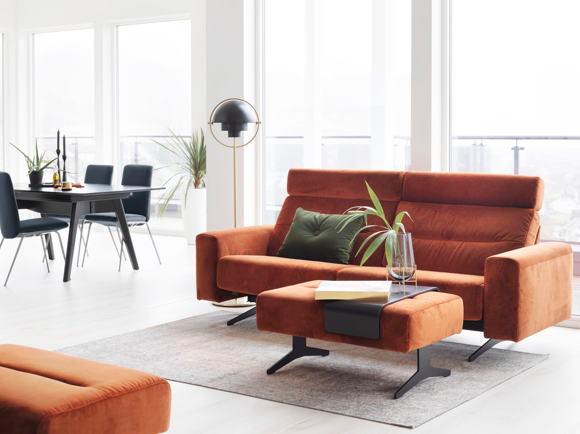 Stressless® Polsterstuhl »Laurel« () Low Back, Größe M, mit Beinen aus Stahl in Schwarz matt