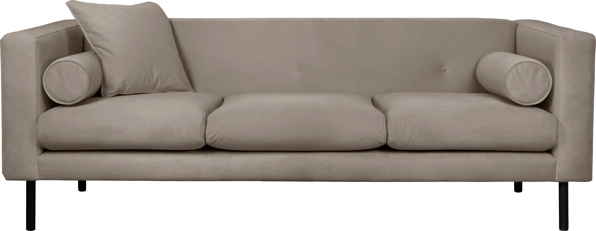 Home affaire 3-Sitzer "Lillibeth Designsofa mit Wellenunterfederung, Maße B günstig online kaufen